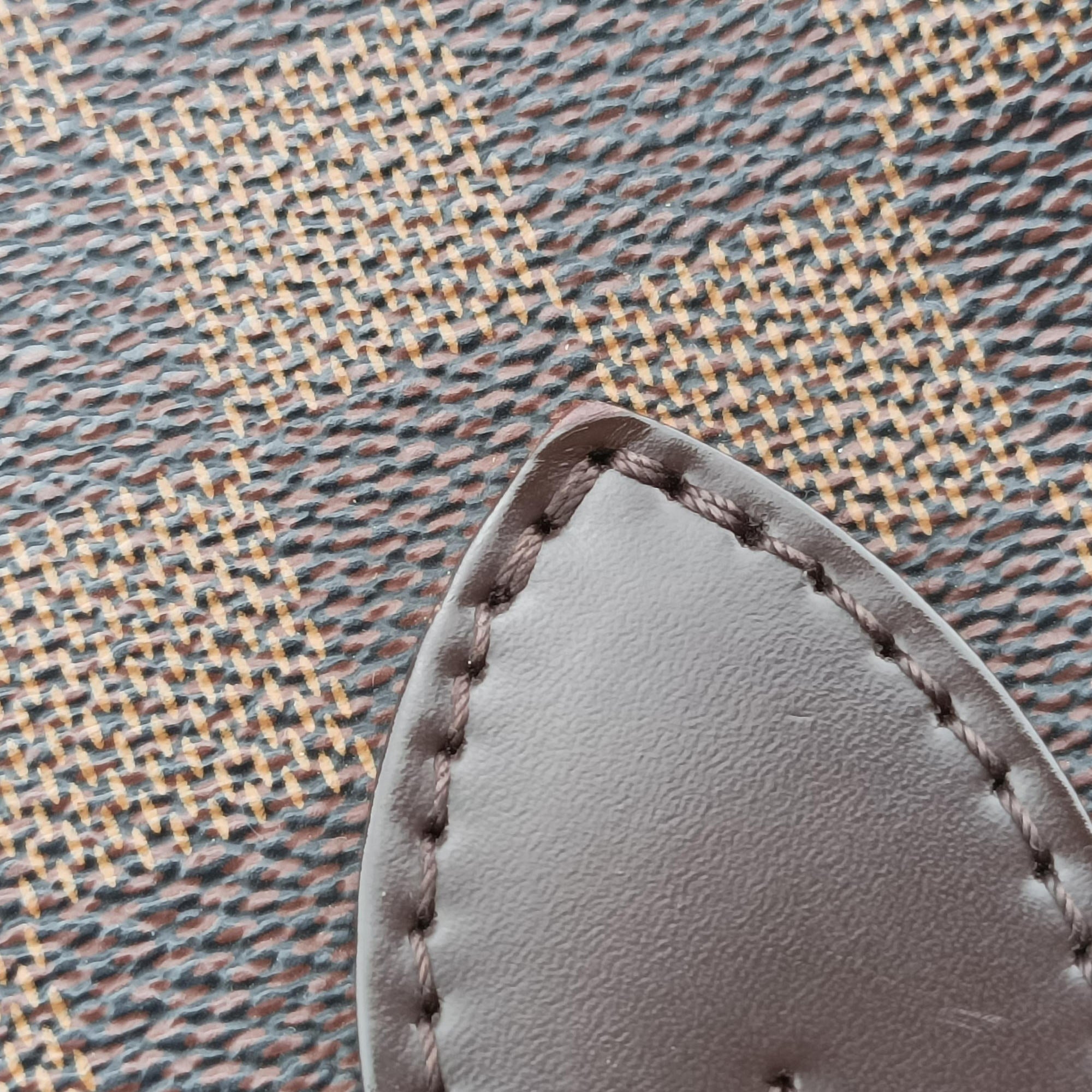 Pre-owned Louis Vuitton NEVERFULL MM EBENE Damier Canvas N51106 shoulderbag | stylenewstar