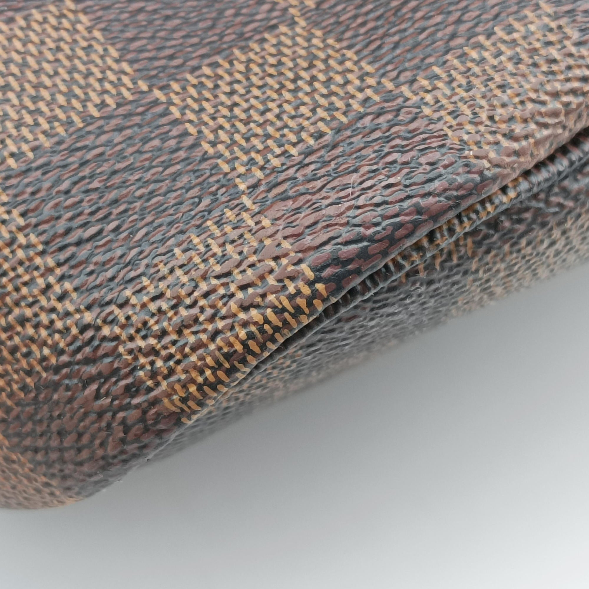 Pre-owned Louis Vuitton NEVERFULL MM EBENE Damier Canvas N51106 shoulderbag | stylenewstar