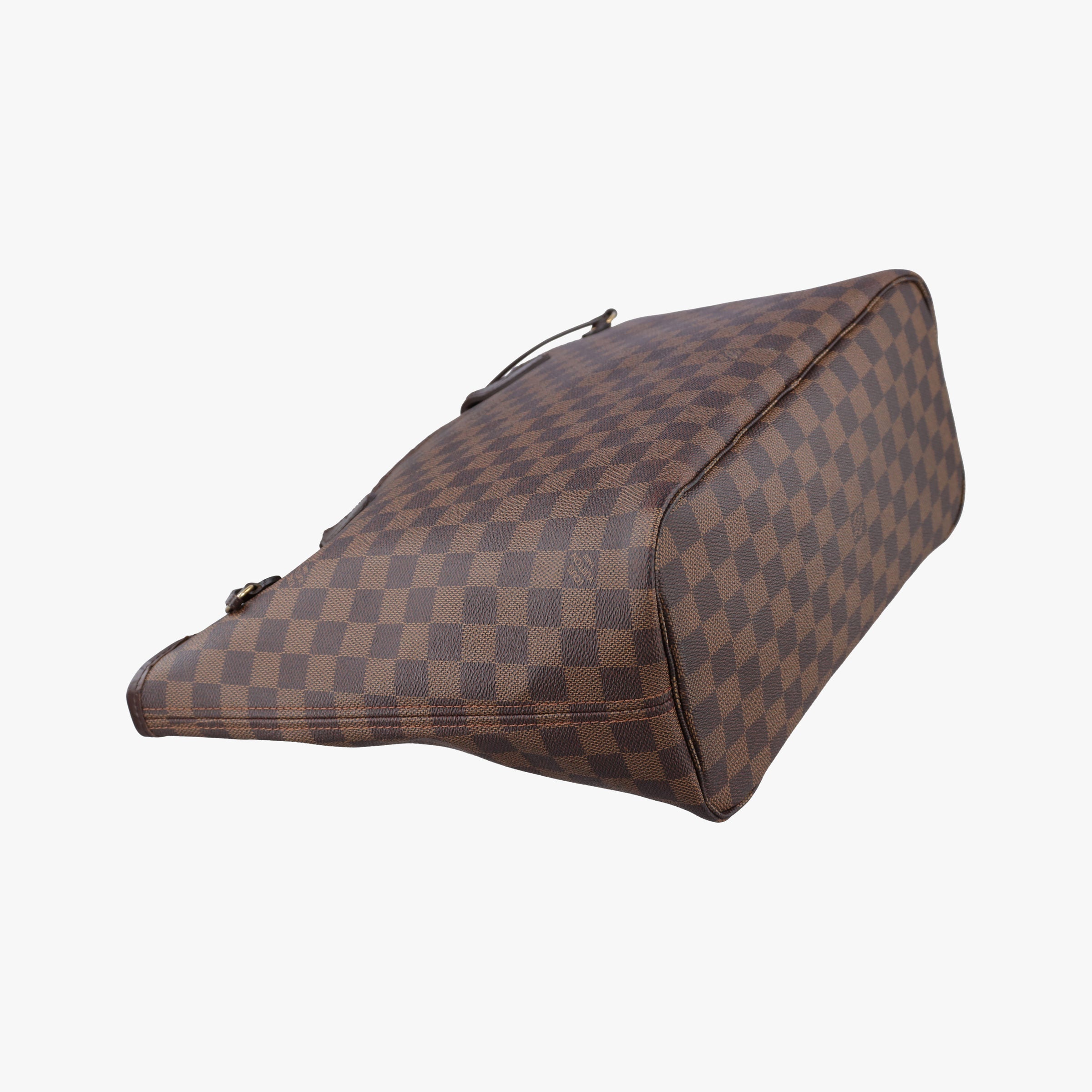 Pre-owned Louis Vuitton NEVERFULL MM EBENE Damier Canvas N51106 shoulderbag | stylenewstar