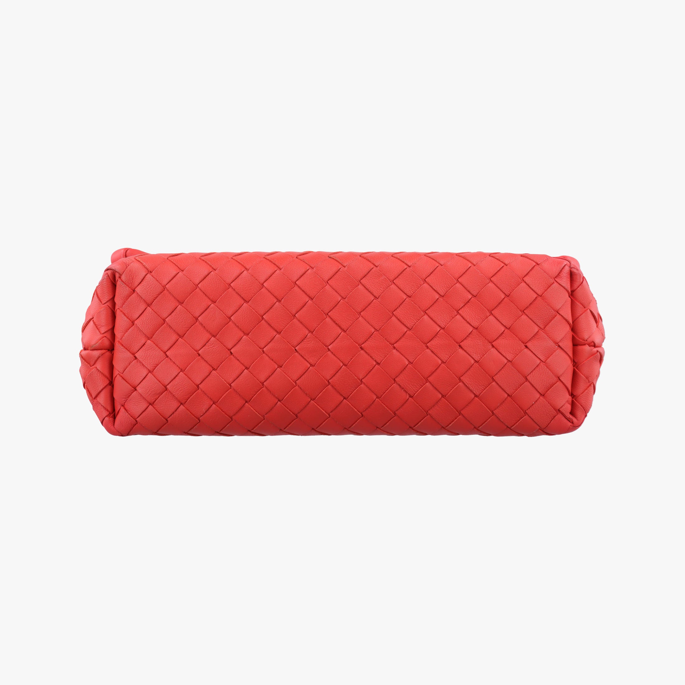 Secondhand Bottega Veneta Intrecciato Olimpia Orange lambskin  shoulderbag | stylenewstar