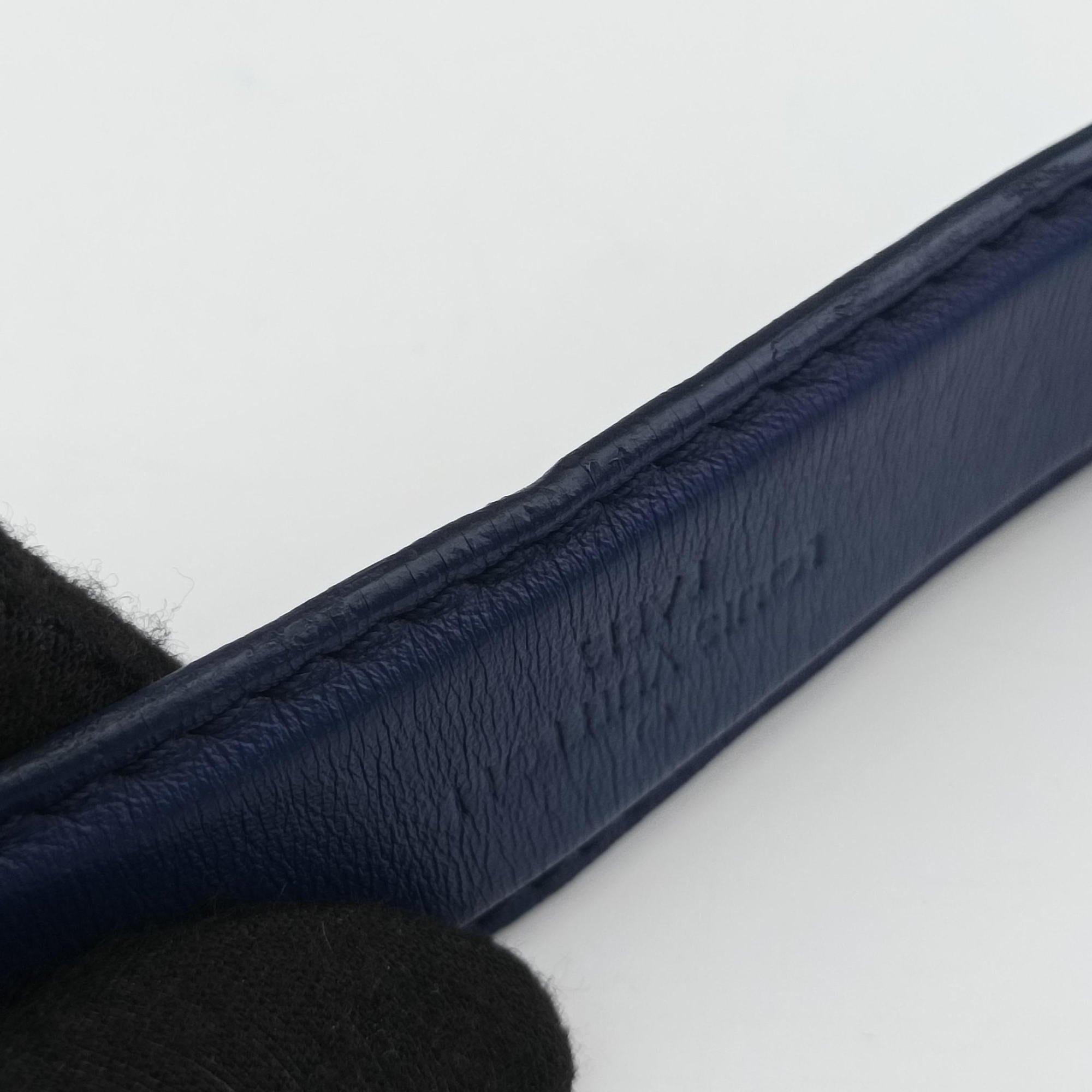 Pre-owned Louis Vuitton GO-14MM Navy Lambskin M50993 shoulderbag | stylenewstar
