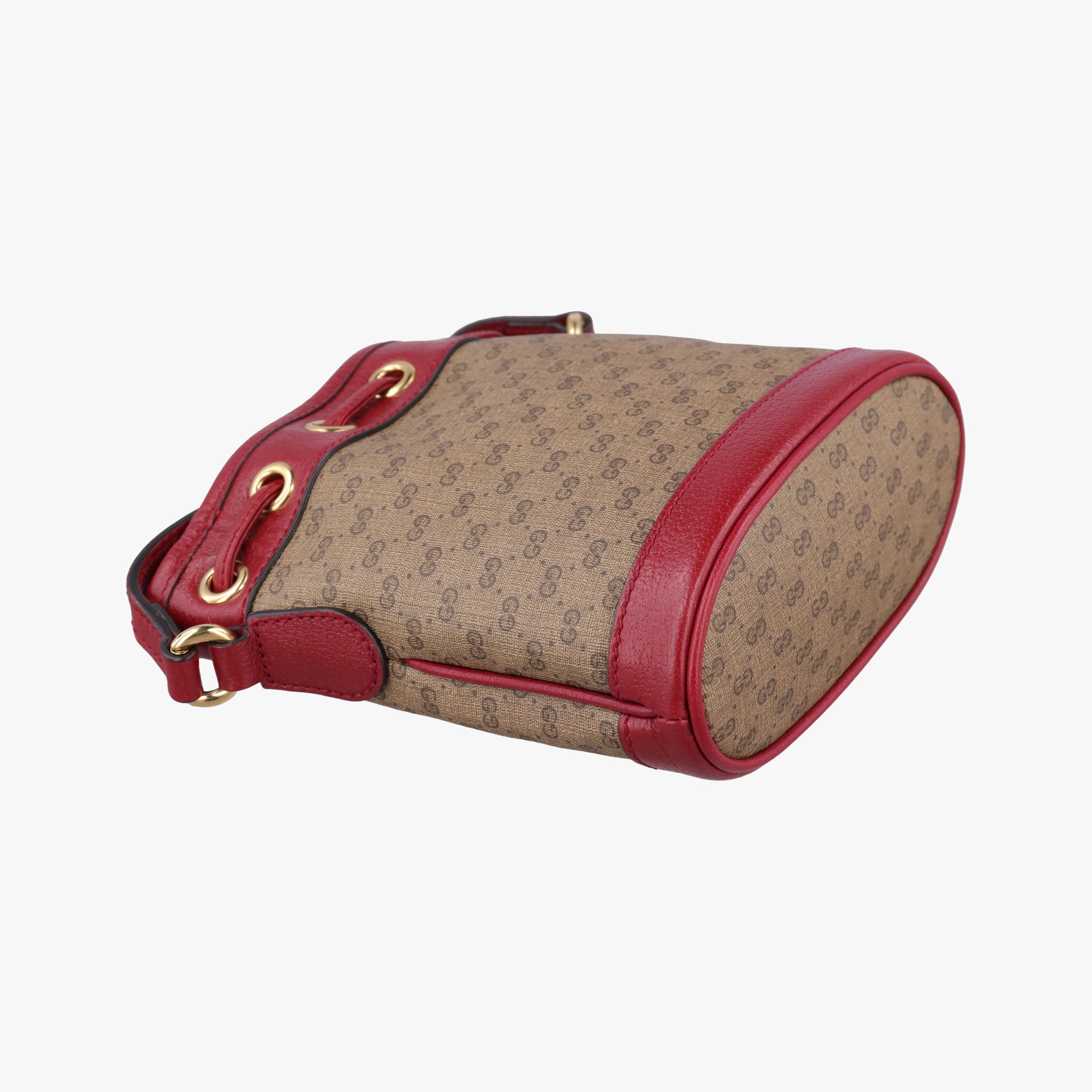 Secondhand Gucci Doraemon collaboration Brown×Red×Multicolor PVC coated canvas×Leather 647801 shoulderbag | stylenewstar