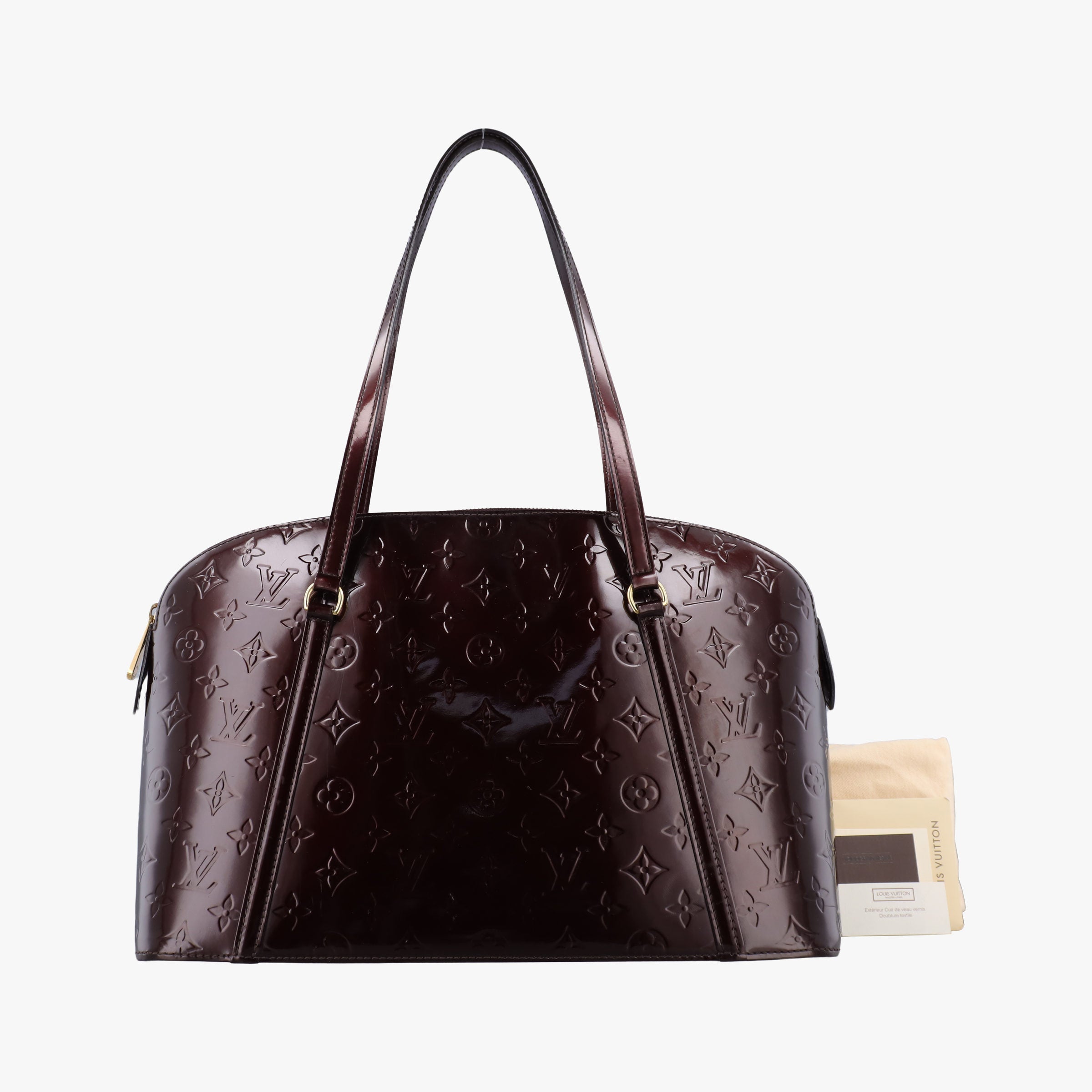 Vintage Louis Vuitton Avalon zip AMARANTE Vernis M91594 handbag | stylenewstar
