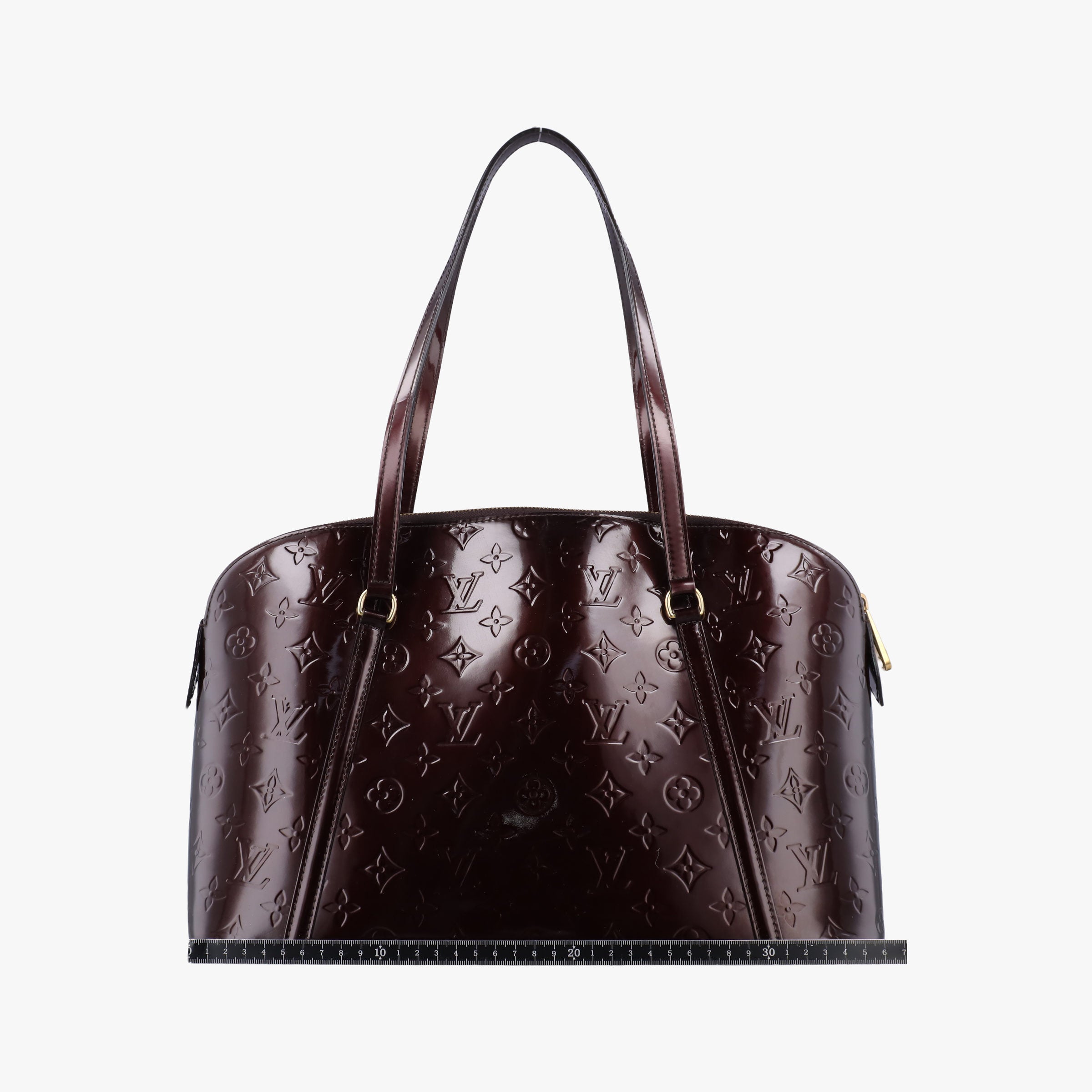 Vintage Louis Vuitton Avalon zip AMARANTE Vernis M91594 handbag | stylenewstar