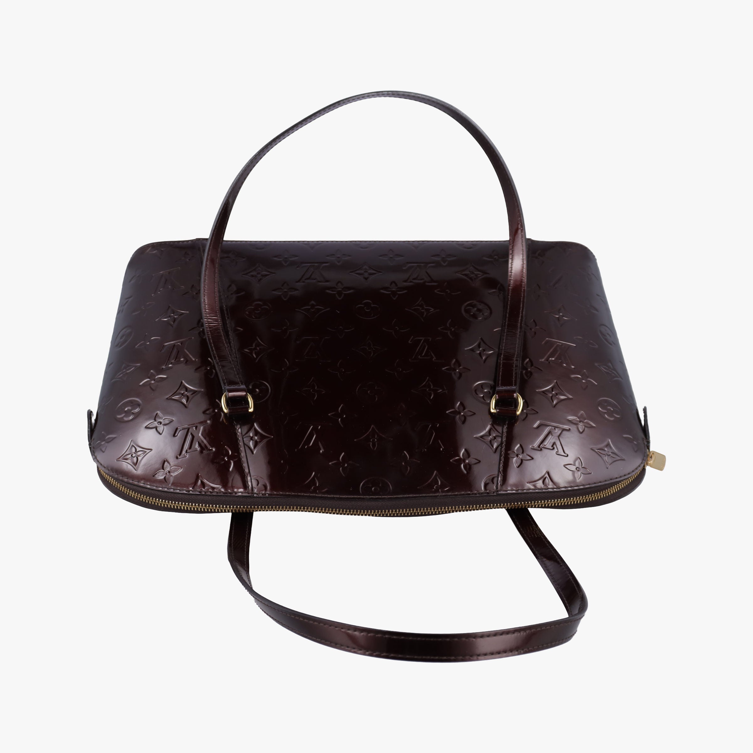 Vintage Louis Vuitton Avalon zip AMARANTE Vernis M91594 handbag | stylenewstar