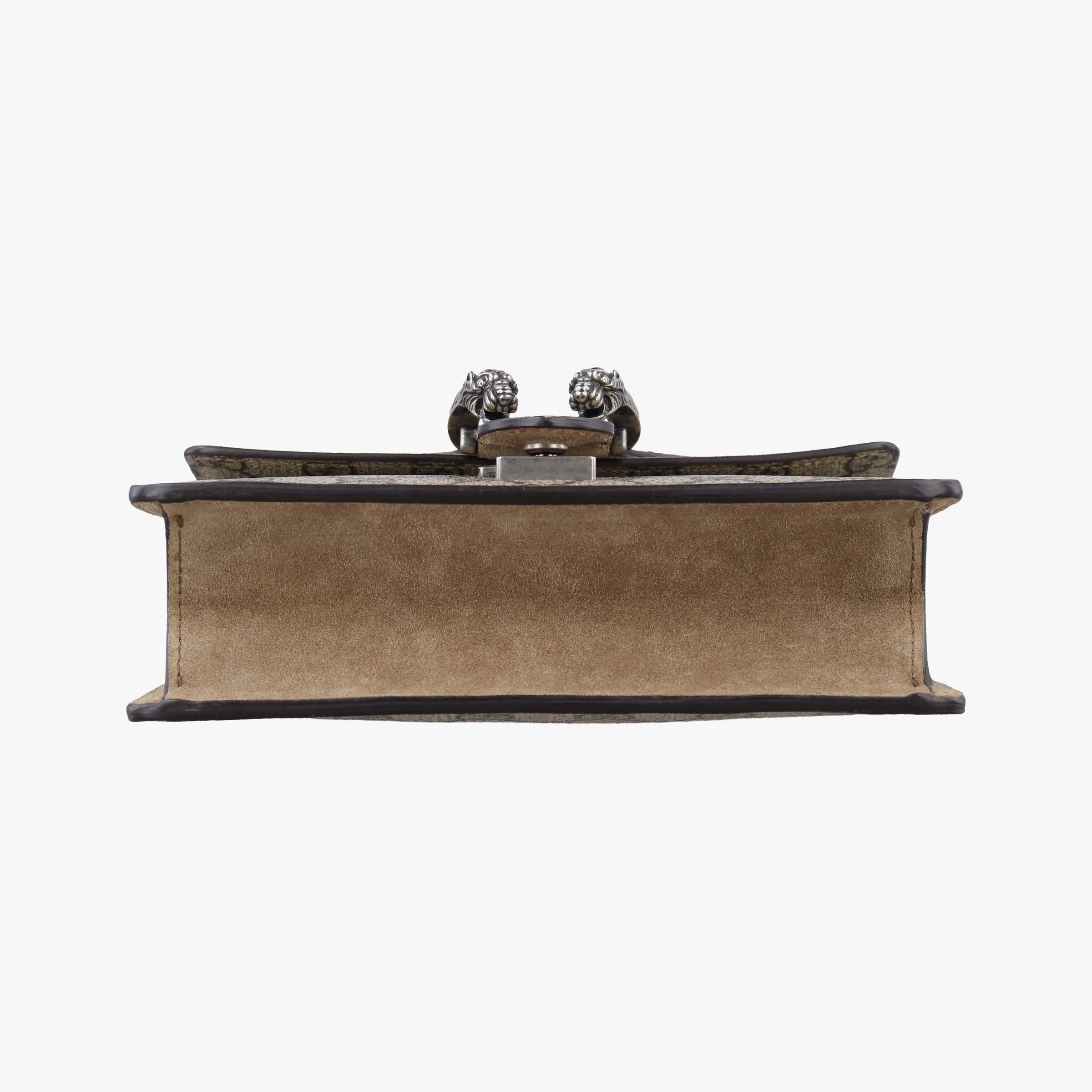 Pre-owned Gucci Dionysus Beige×Brown PVC coated canvas× suede 421970 shoulderbag | stylenewstar
