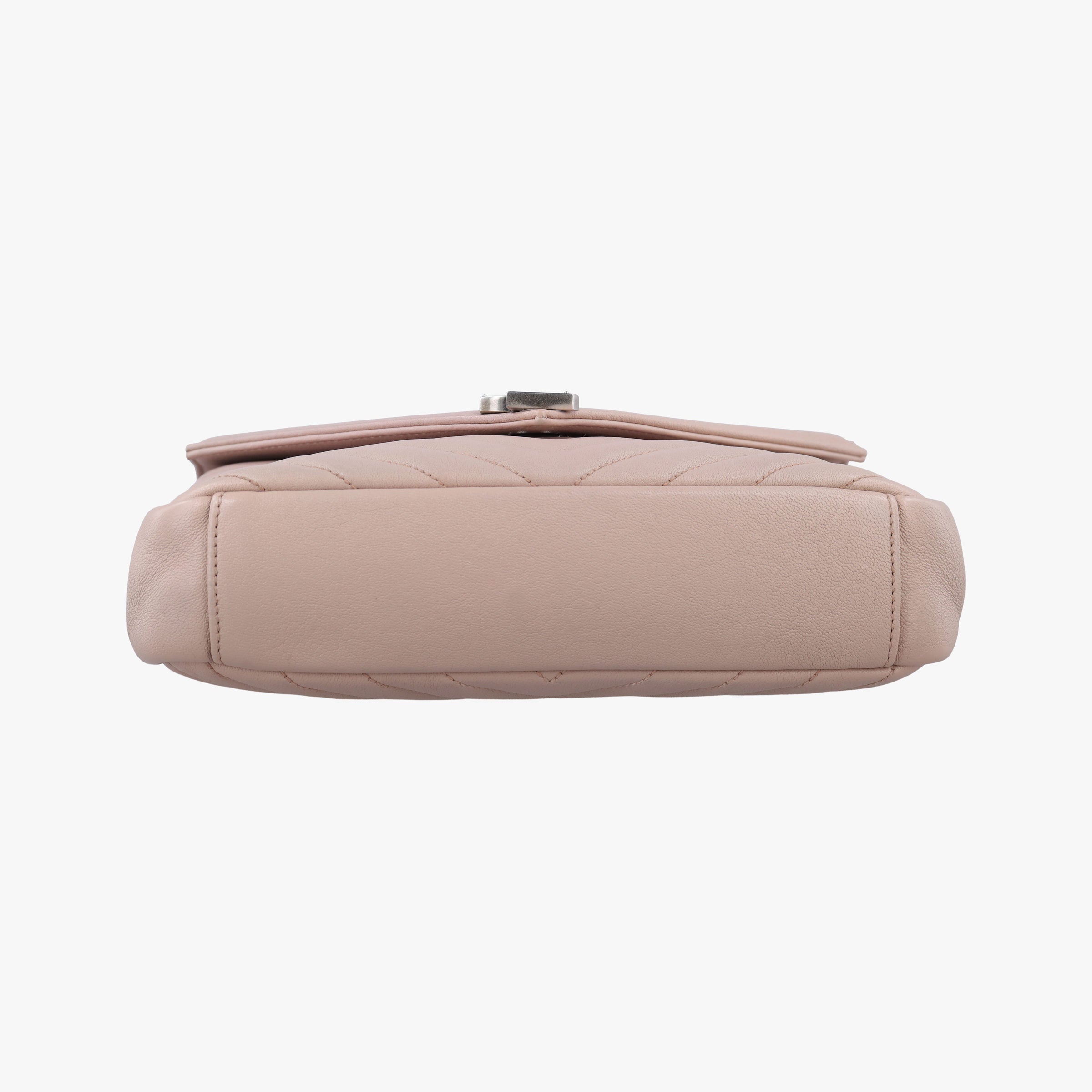 Pre-owned Yves Saint Laurent COLLEGE Pink Leather 428056 shoulderbag | stylenewstar