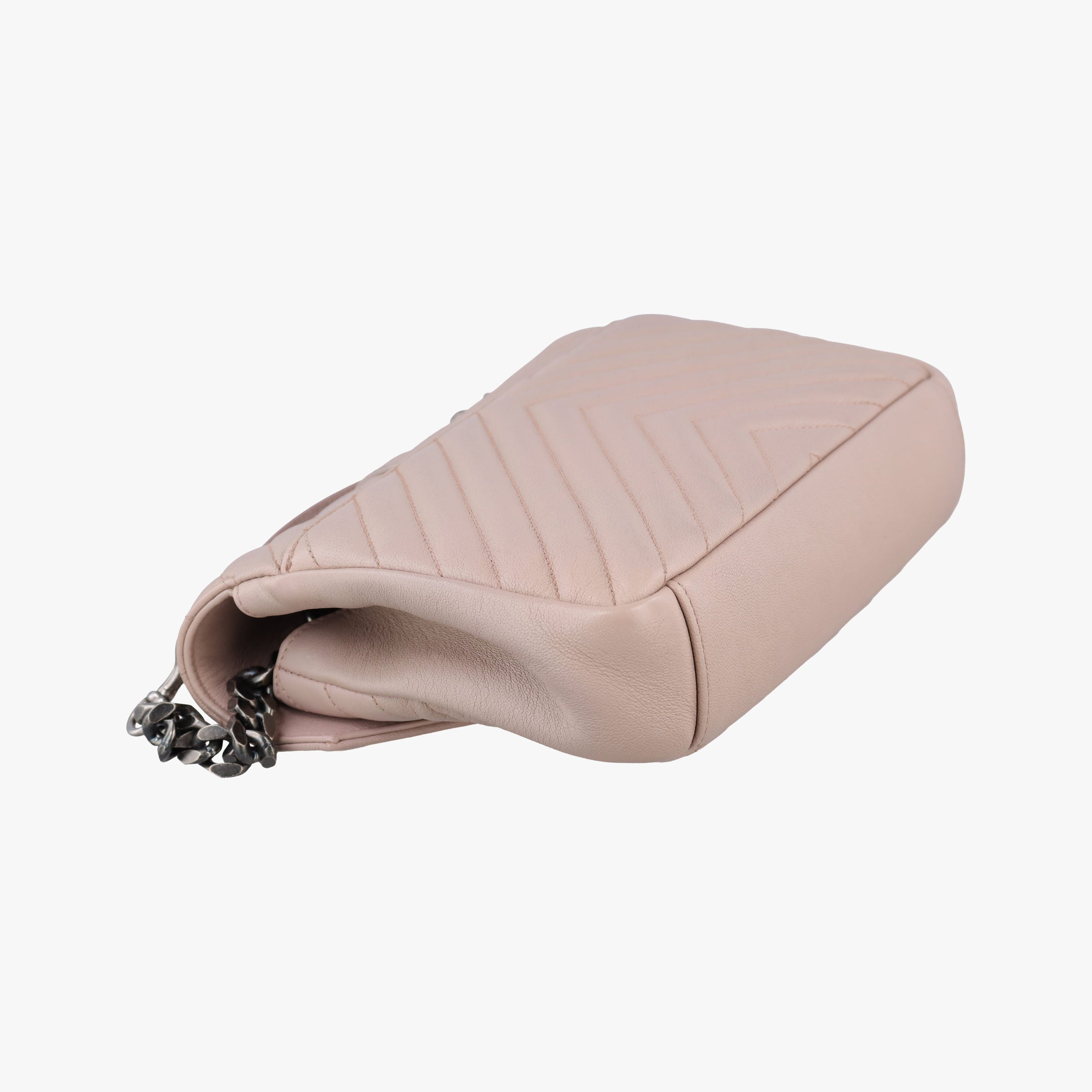 Pre-owned Yves Saint Laurent COLLEGE Pink Leather 428056 shoulderbag | stylenewstar