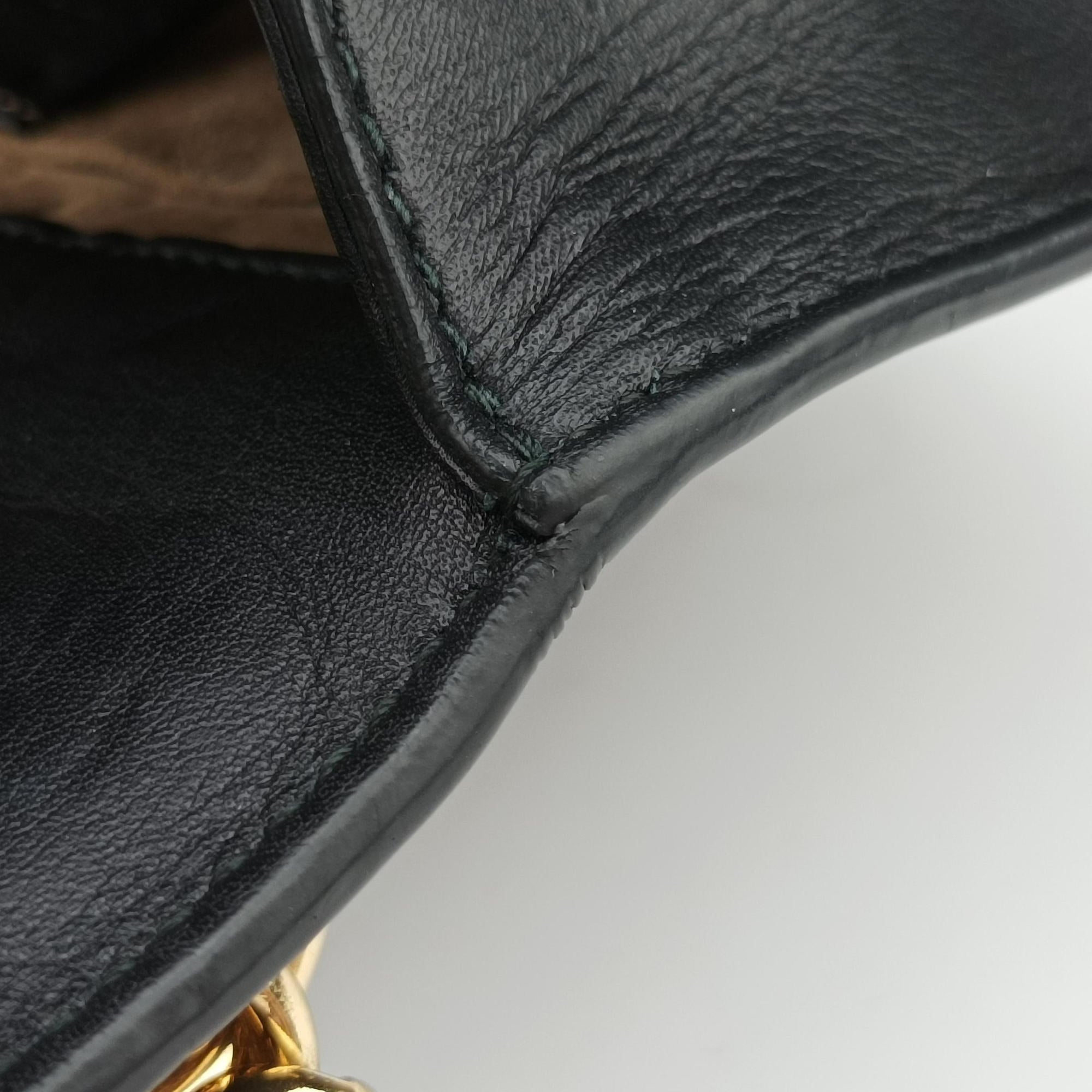 Secondhand Gucci Padlock Black Leather 432182 shoulderbag | stylenewstar