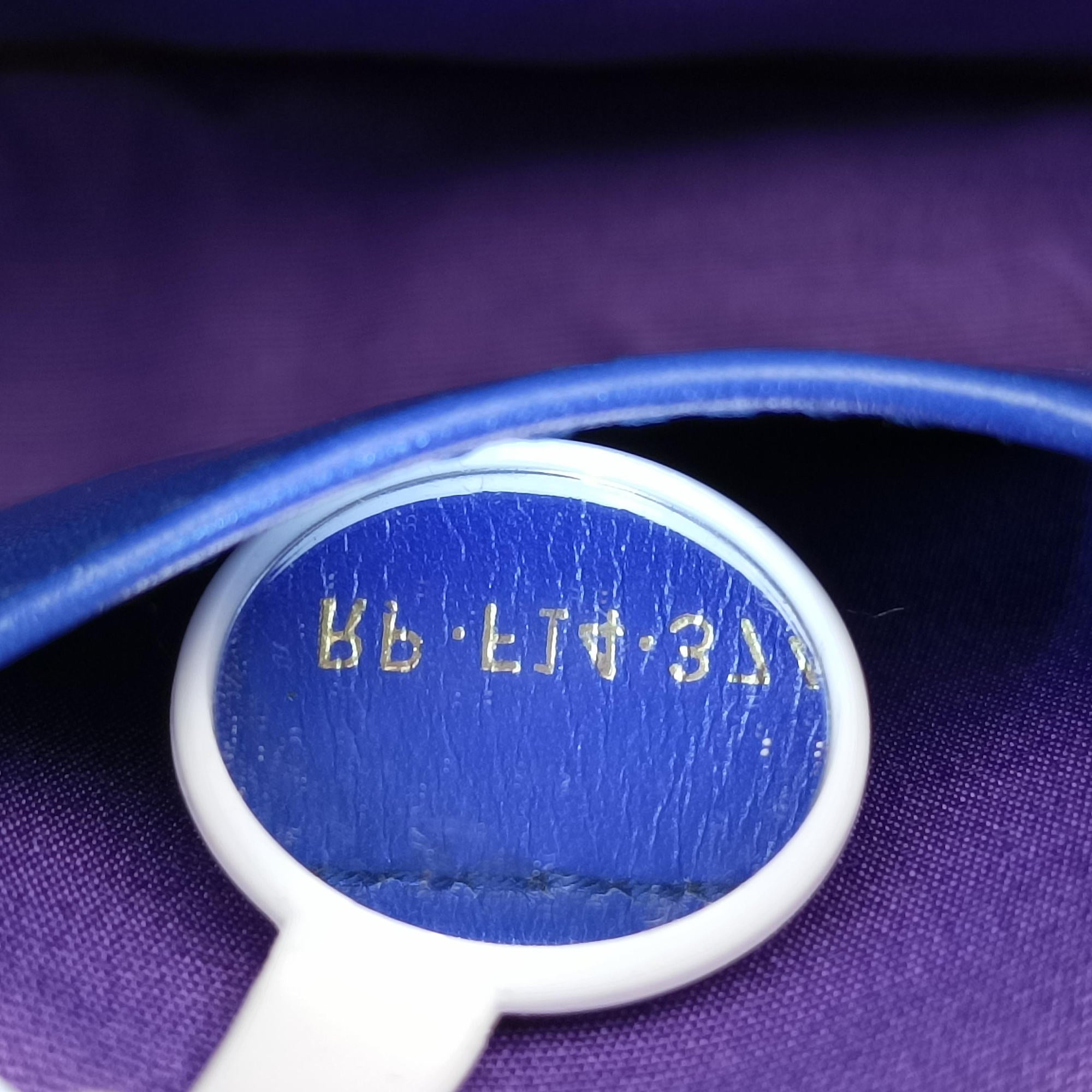 Pre-owned Bvlgari SERPENTI FOREVER Blue leather  shoulderbag | stylenewstar