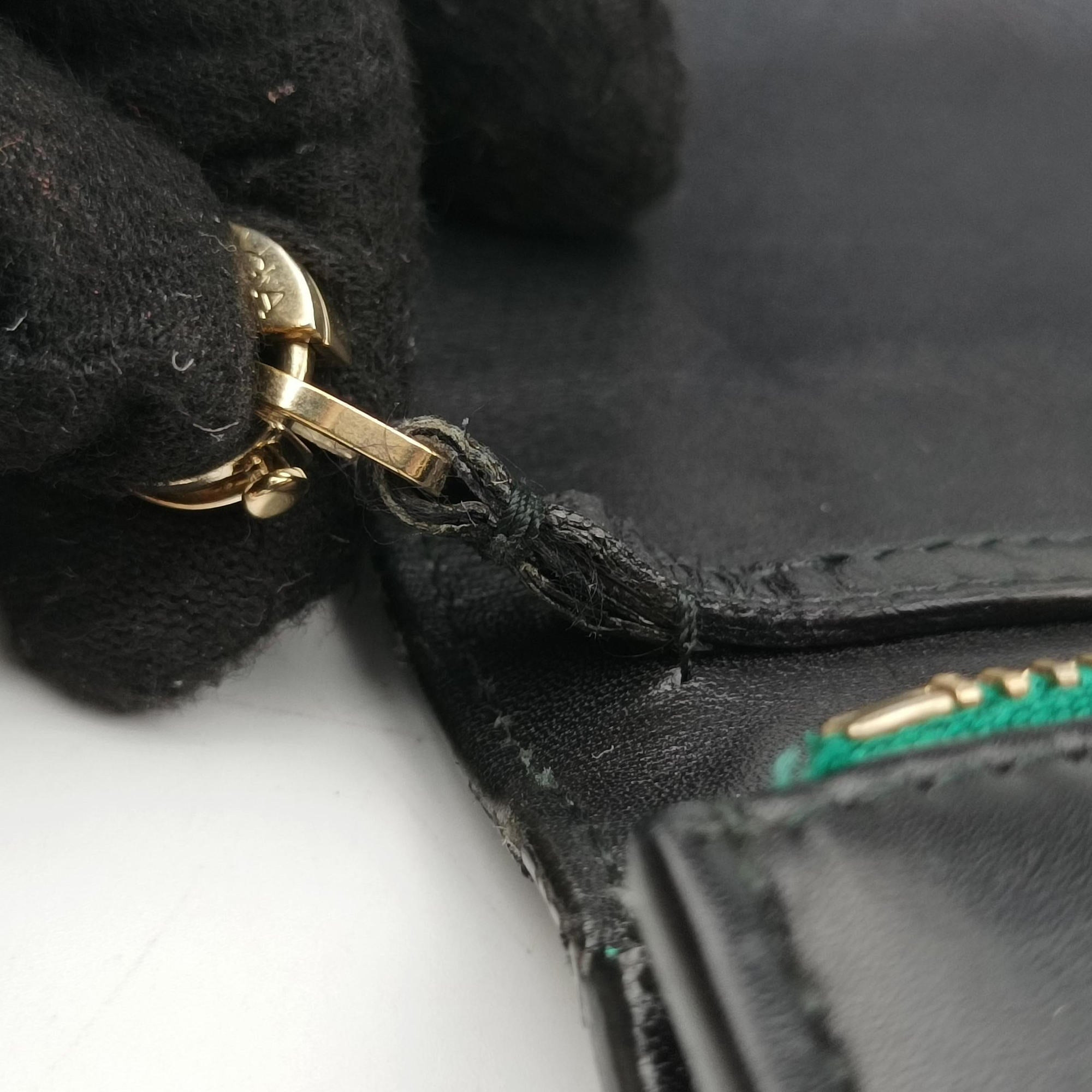 Pre-owned Bvlgari SERPENTI FOREVER Black Leather  shoulderbag | stylenewstar