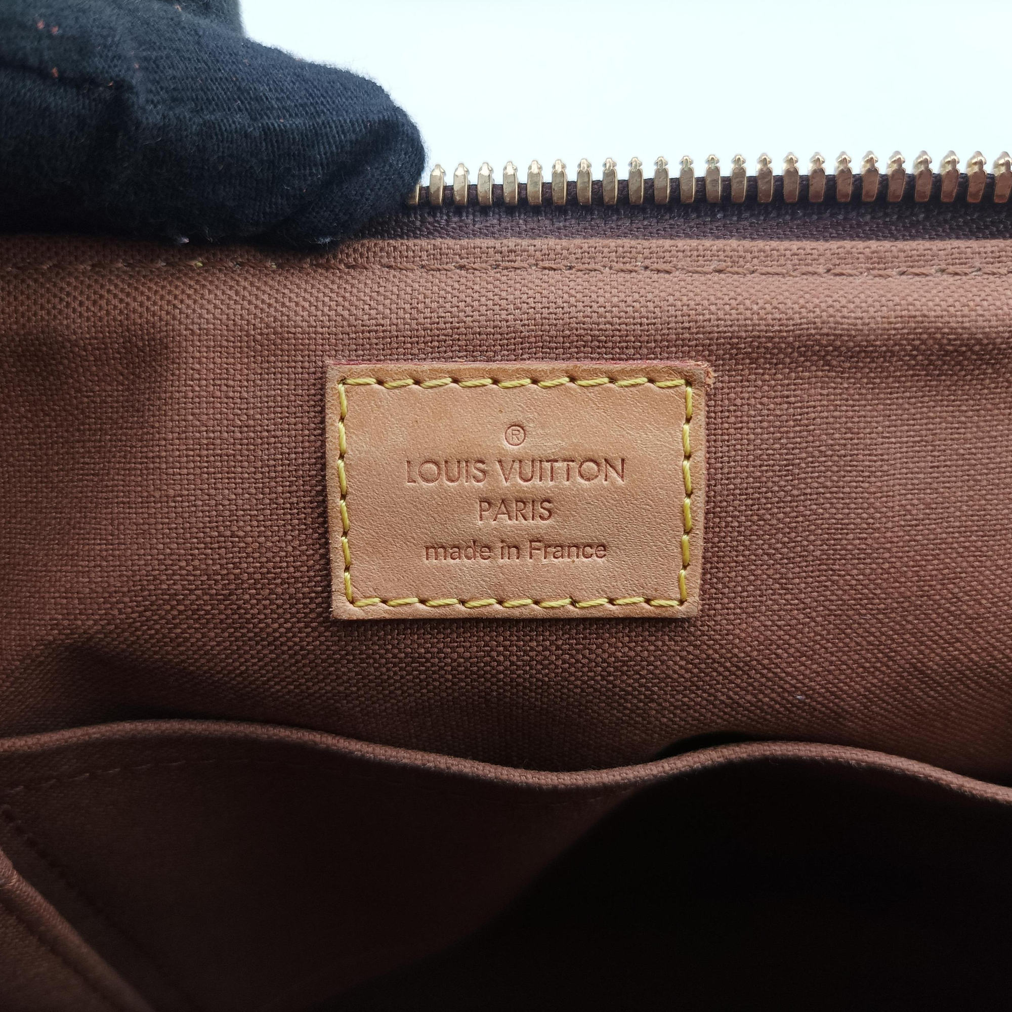 Secondhand Louis Vuitton PALERMO GM brown Monogram Canvas M40146 shoulderbag | stylenewstar