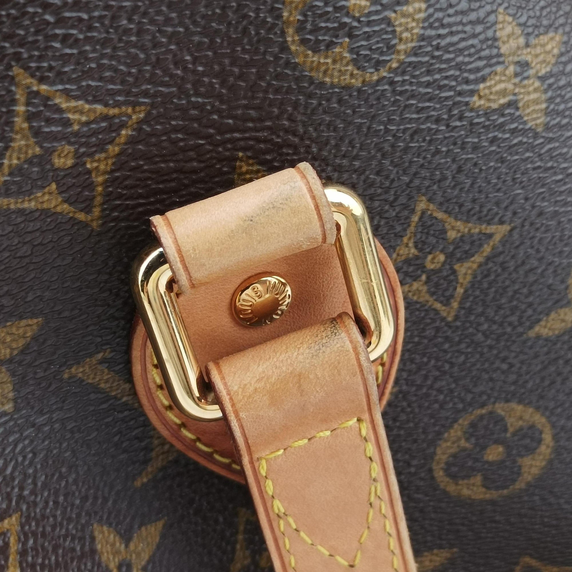 Secondhand Louis Vuitton PALERMO GM brown Monogram Canvas M40146 shoulderbag | stylenewstar