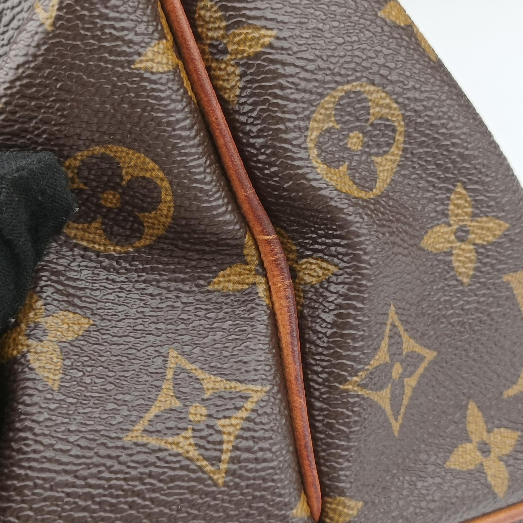 Secondhand Louis Vuitton PALERMO GM brown Monogram Canvas M40146 shoulderbag | stylenewstar