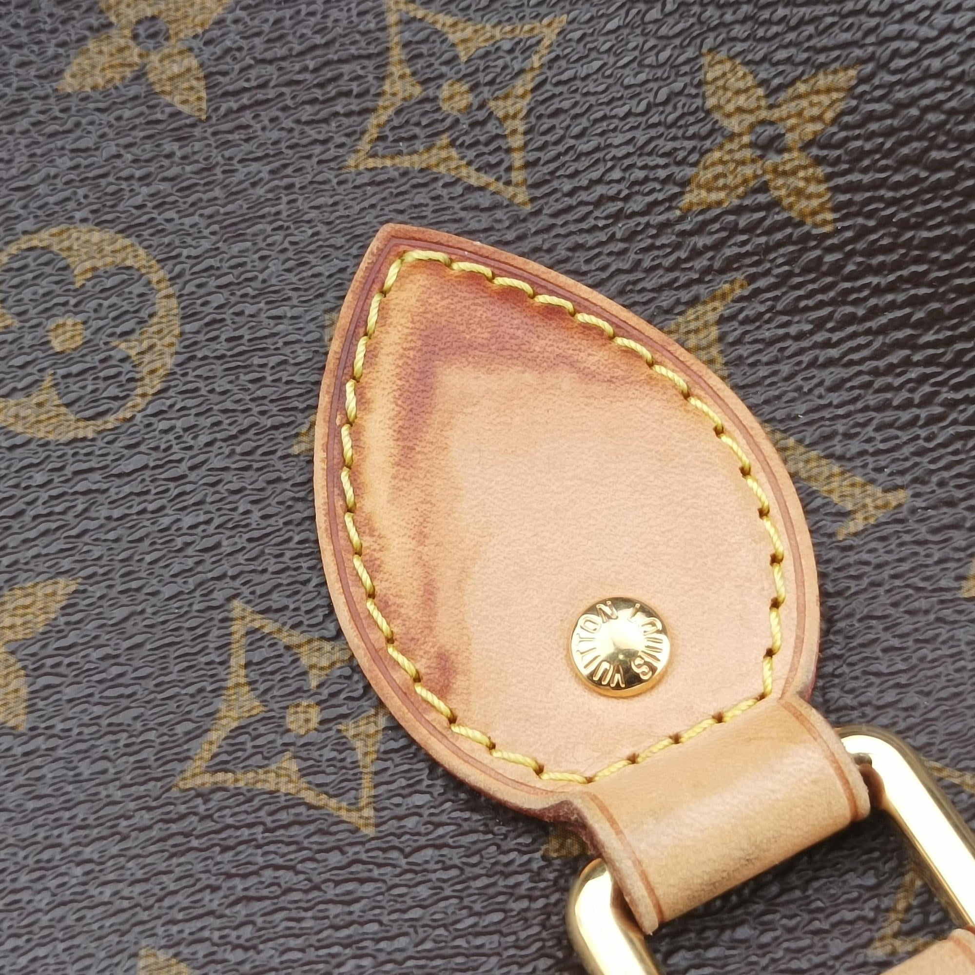 Secondhand Louis Vuitton PALERMO GM brown Monogram Canvas M40146 shoulderbag | stylenewstar