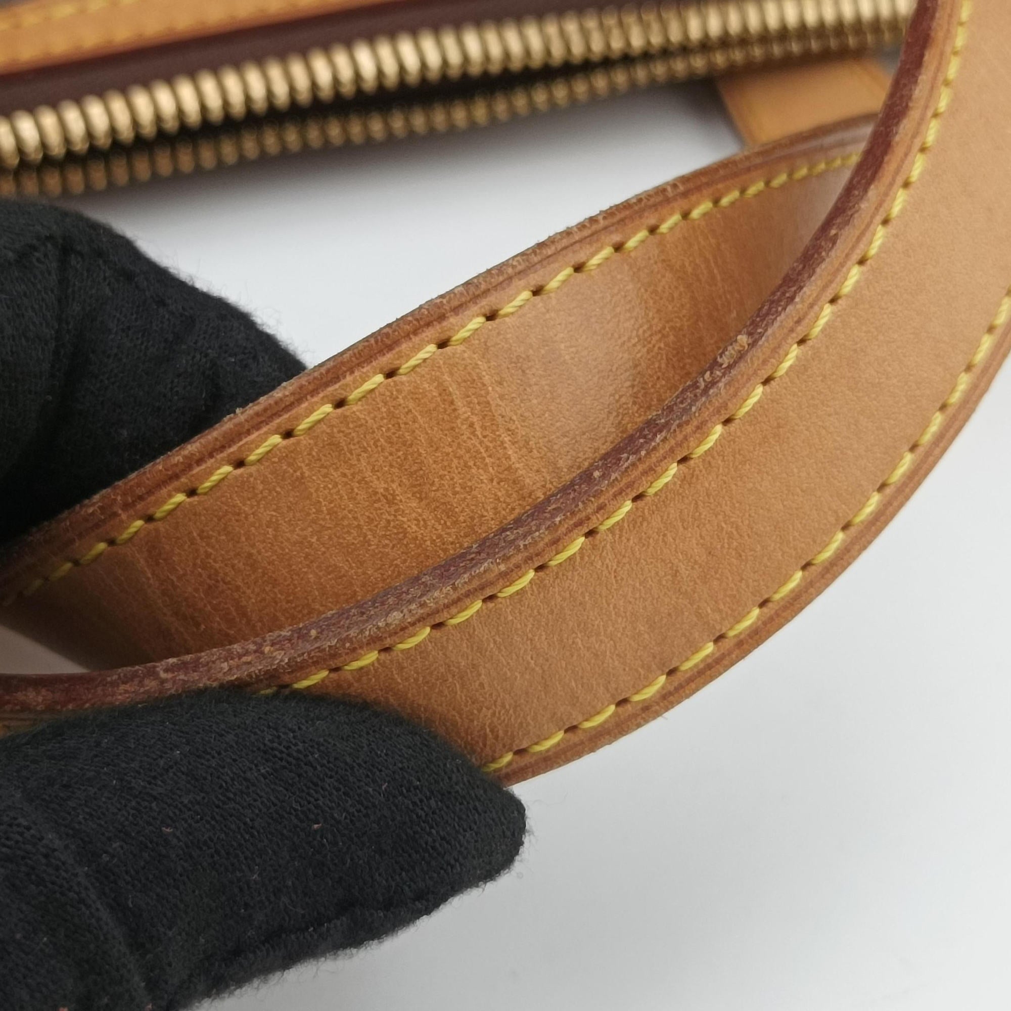 Secondhand Louis Vuitton PALERMO GM brown Monogram Canvas M40146 shoulderbag | stylenewstar