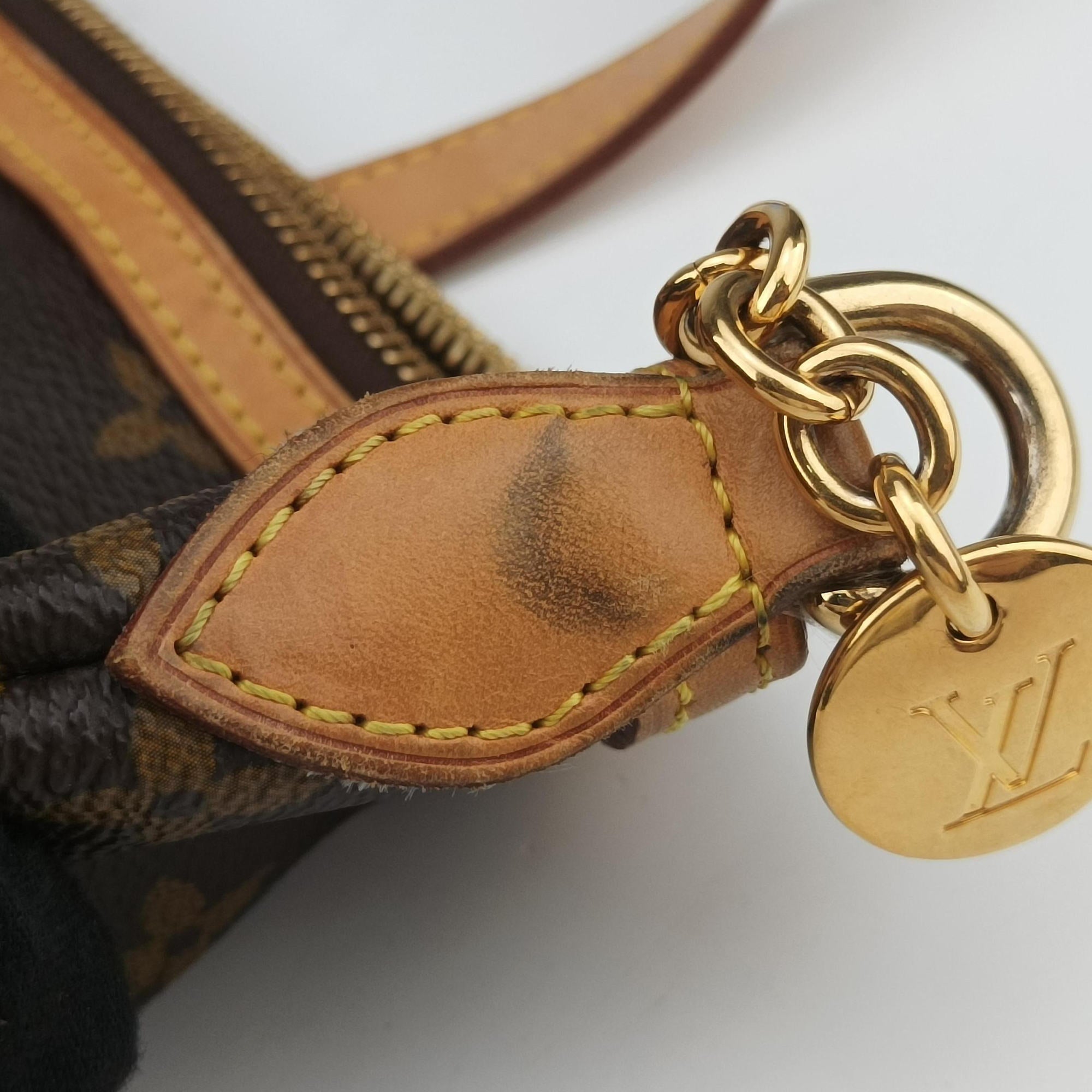 Secondhand Louis Vuitton PALERMO GM brown Monogram Canvas M40146 shoulderbag | stylenewstar