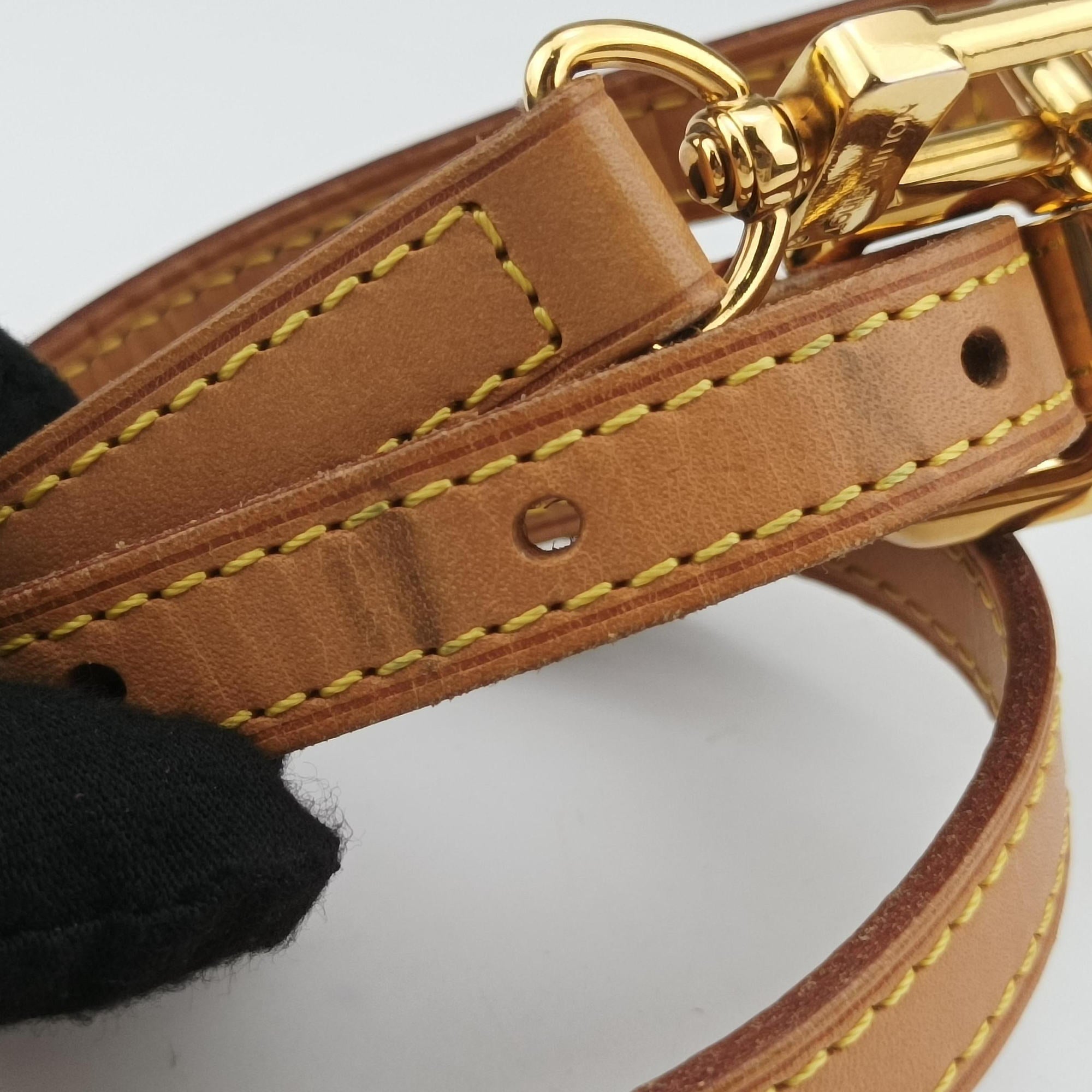 Secondhand Louis Vuitton PALERMO GM brown Monogram Canvas M40146 shoulderbag | stylenewstar