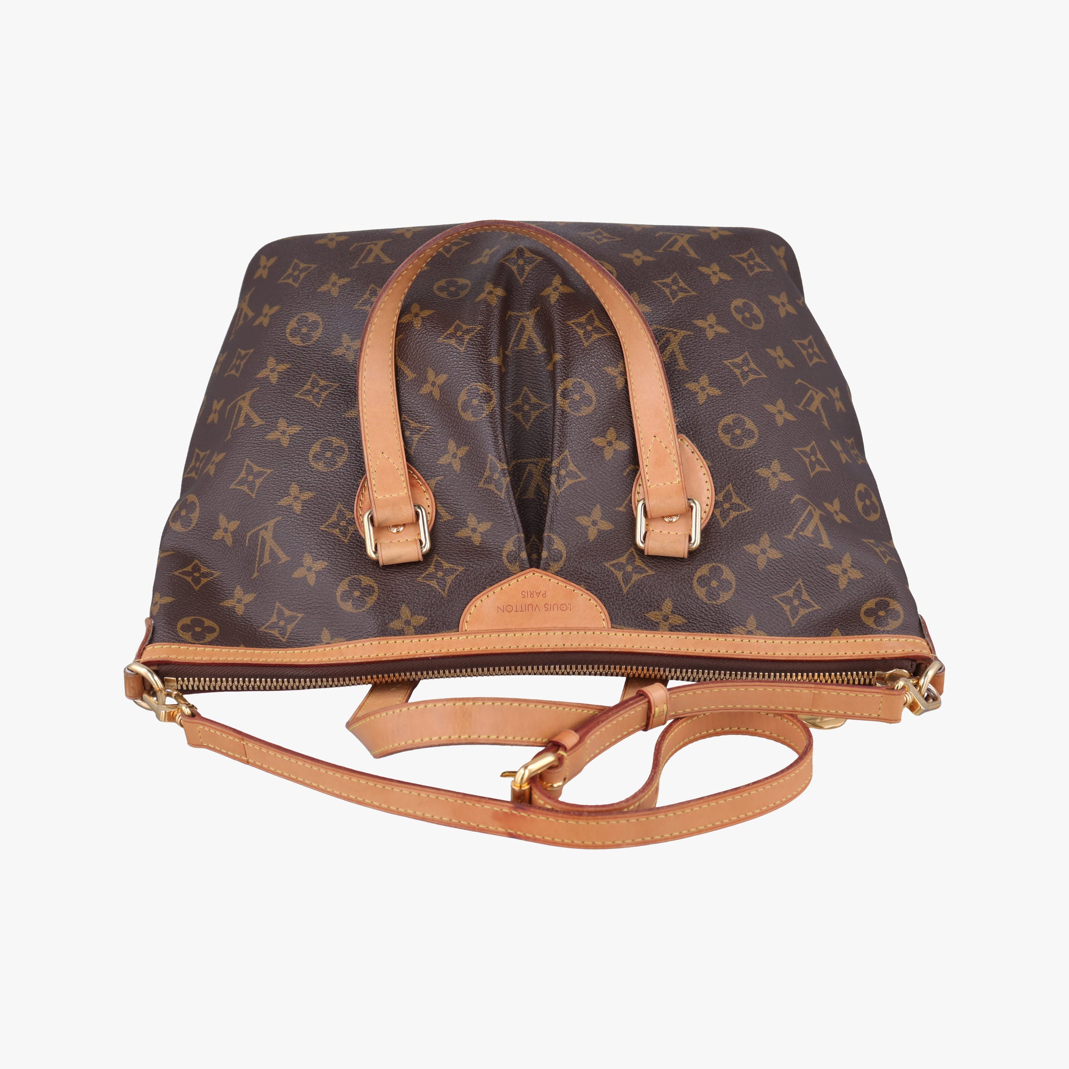 Secondhand Louis Vuitton PALERMO GM brown Monogram Canvas M40146 shoulderbag | stylenewstar