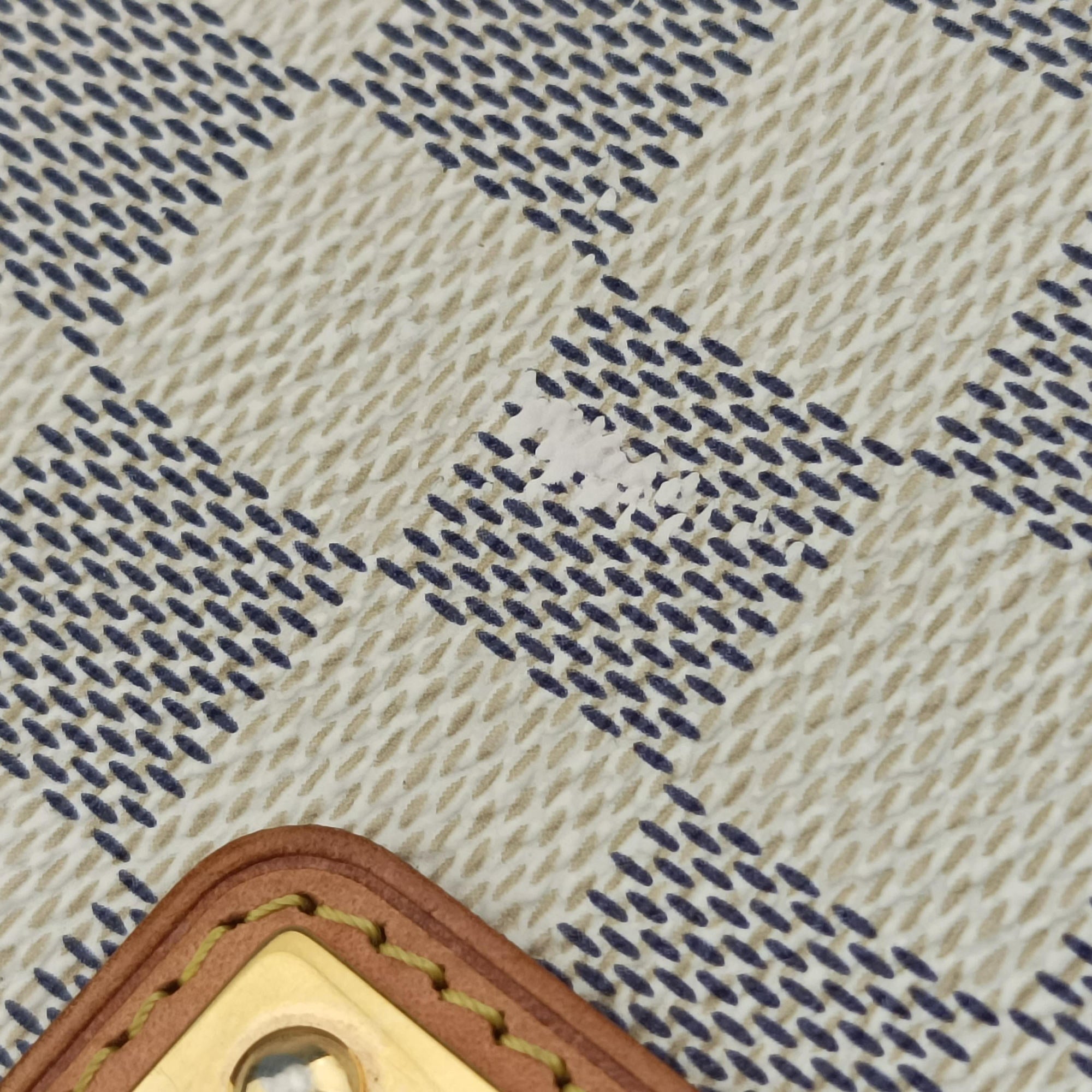 Pre-owned Louis Vuitton EVA AZUR Damier Canvas N55214 handbag | stylenewstar