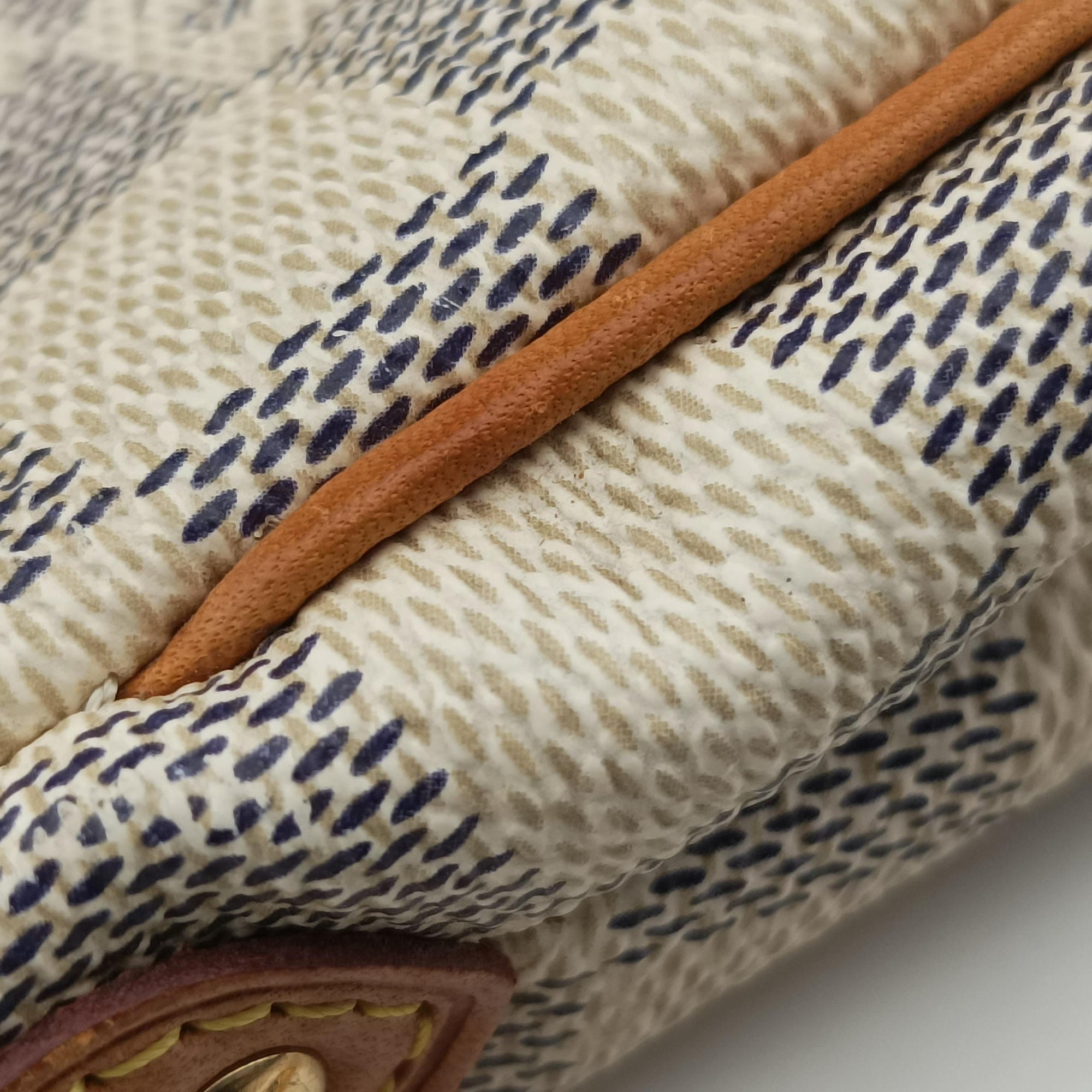 Pre-owned Louis Vuitton EVA AZUR Damier Canvas N55214 handbag | stylenewstar