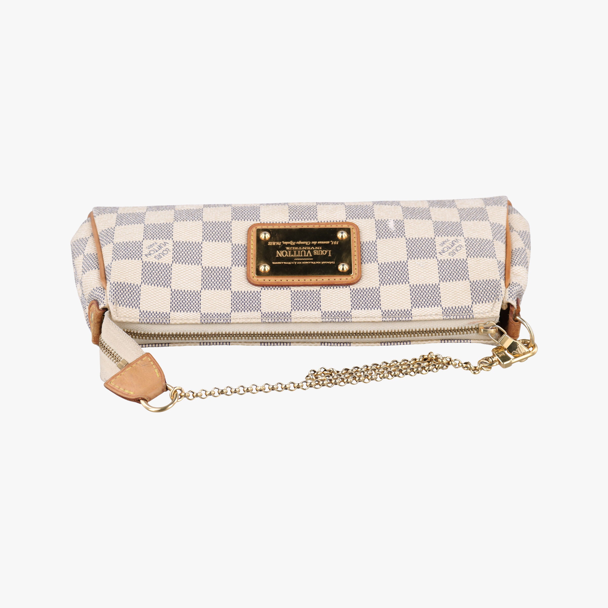 Pre-owned Louis Vuitton EVA AZUR Damier Canvas N55214 handbag | stylenewstar