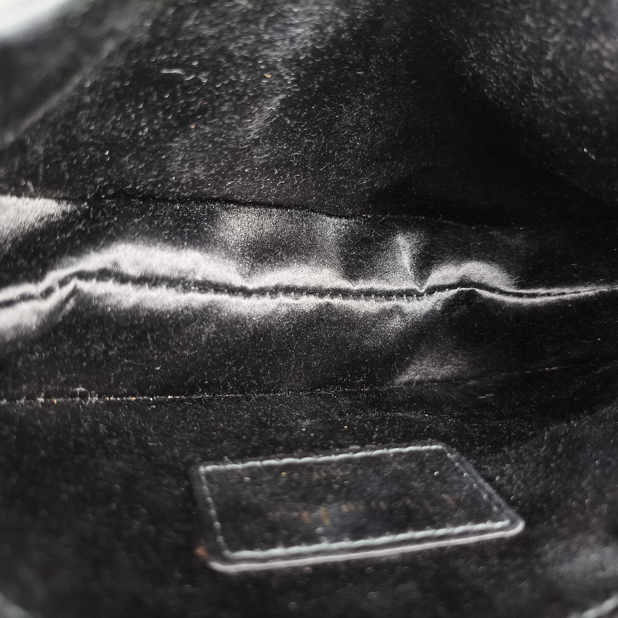 Pre-owned Christian Dior Saddle bag Black Silk  handbag | stylenewstar