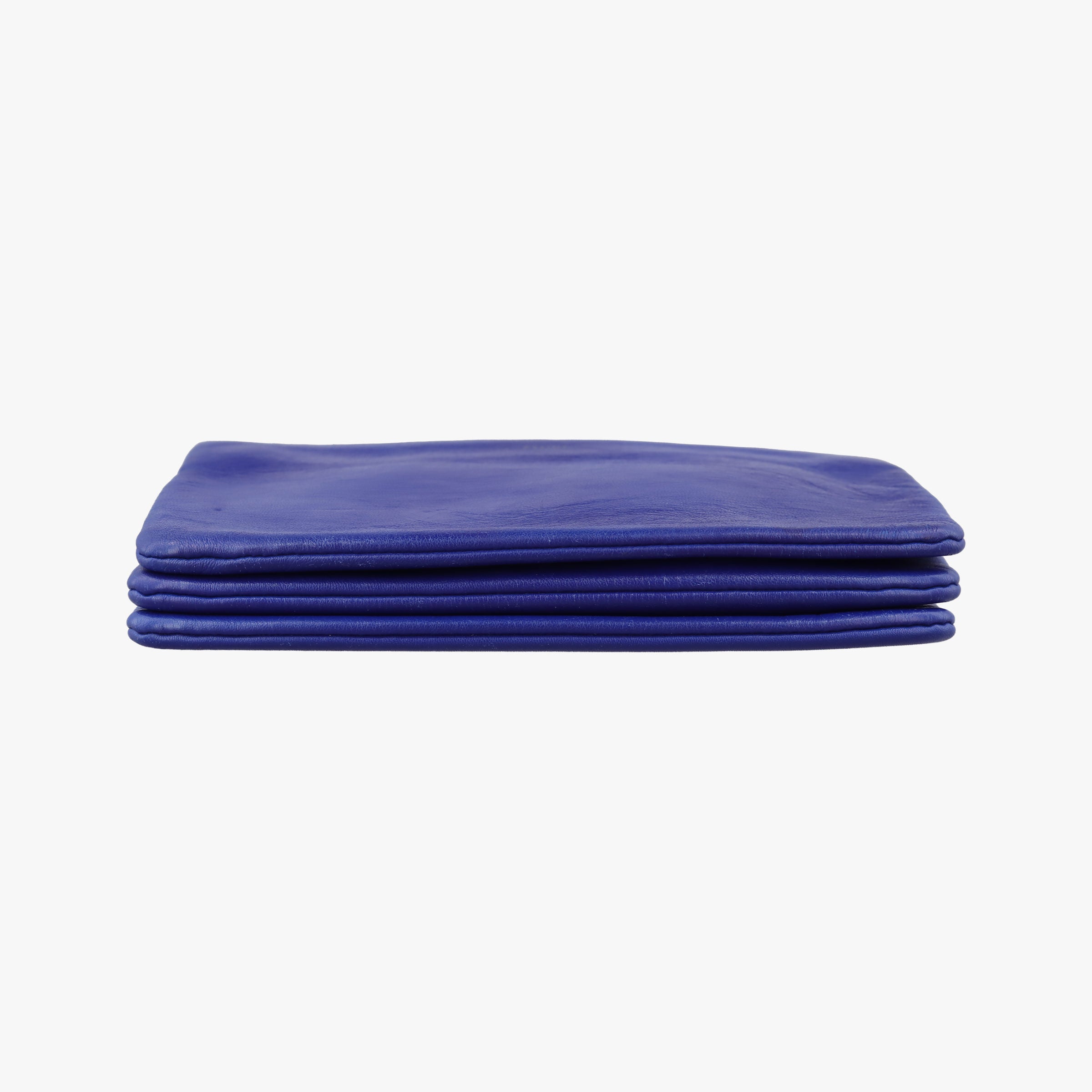 Secondhand Celine TRIO Blue Leather  shoulderbag | stylenewstar