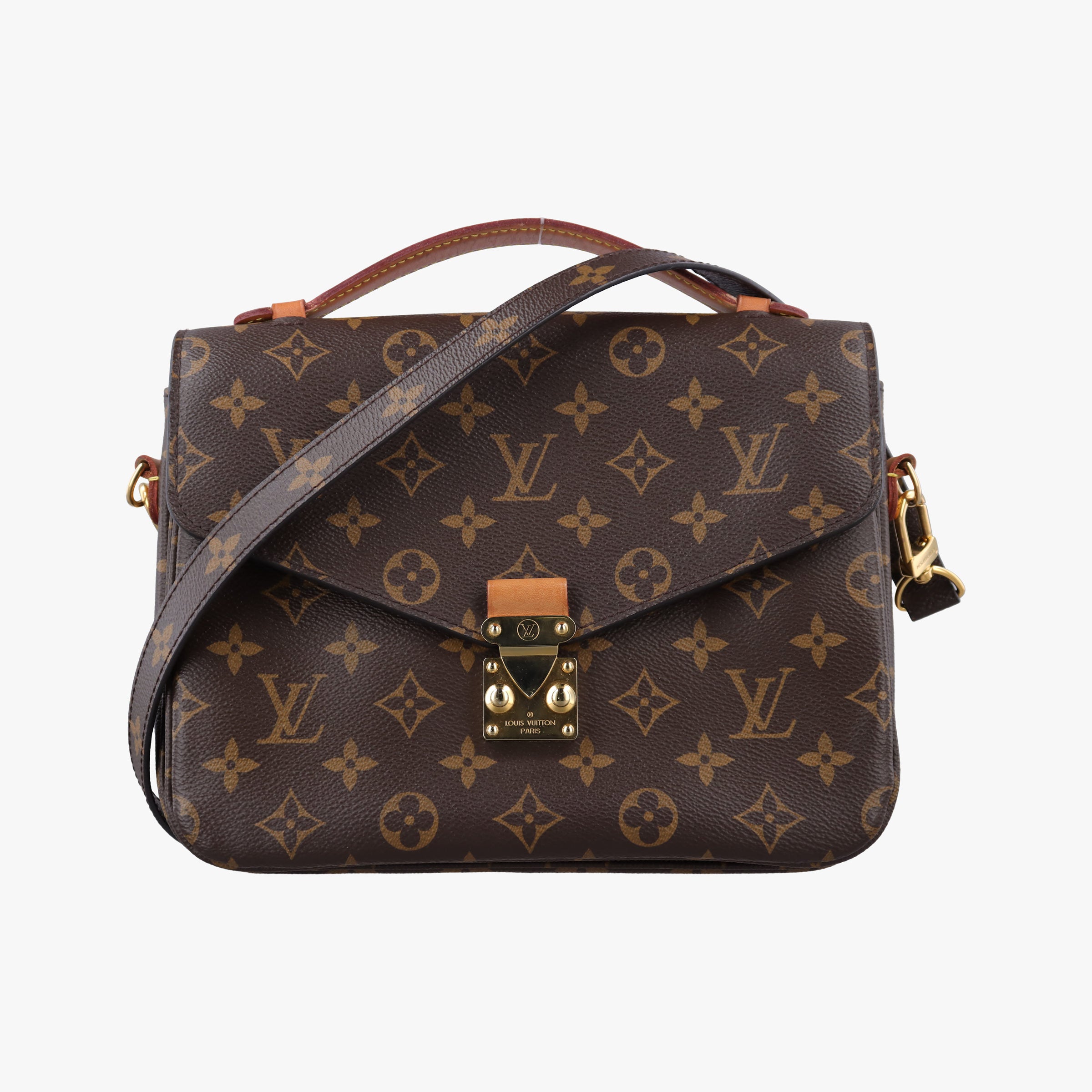 Secondhand Louis Vuitton Pochette Metis MM Brown Monogram Canvas M44875 shoulderbag | stylenewstar