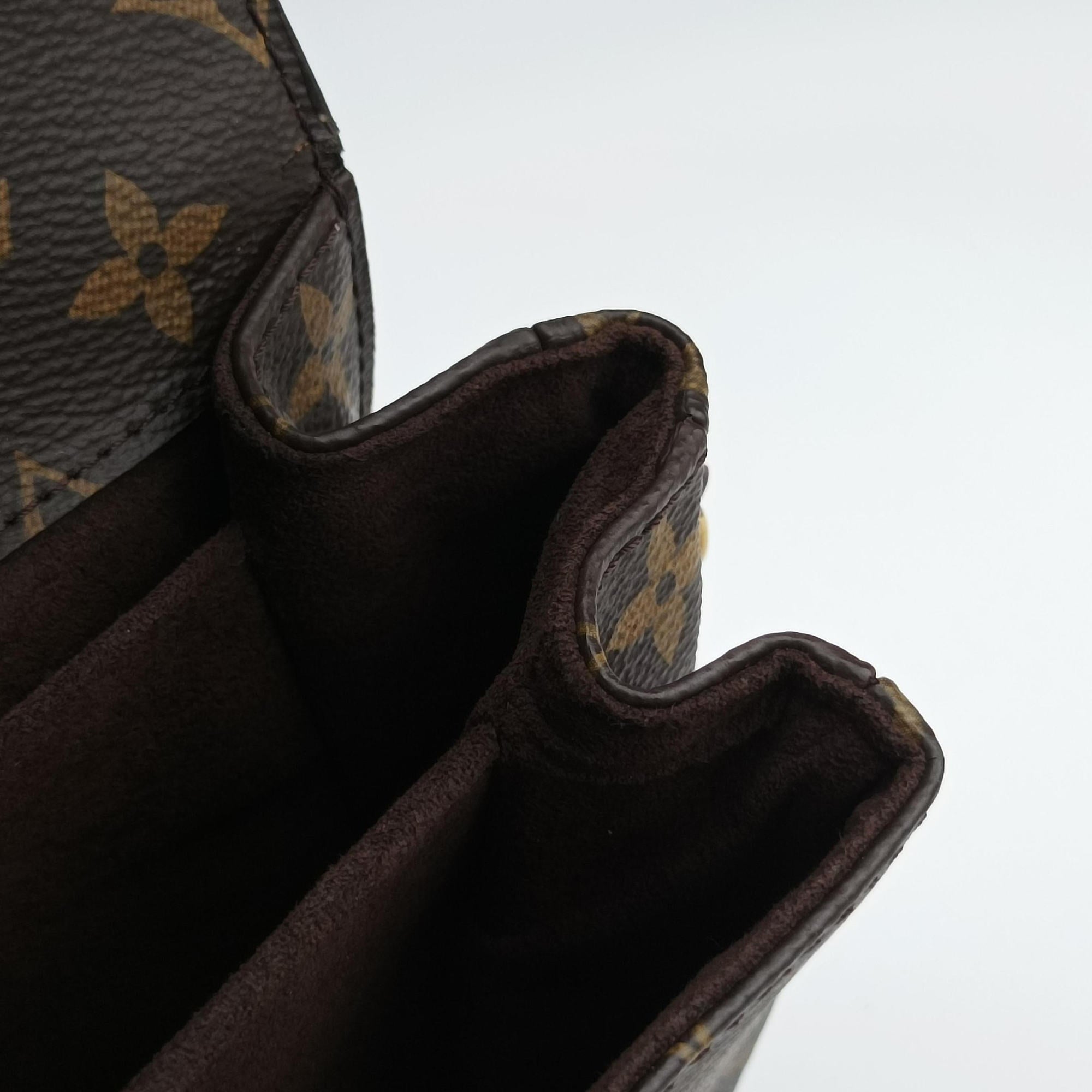 Pre-owned Louis Vuitton Pochette Metis MM Brown Monogram Canvas M44875 shoulderbag | stylenewstar