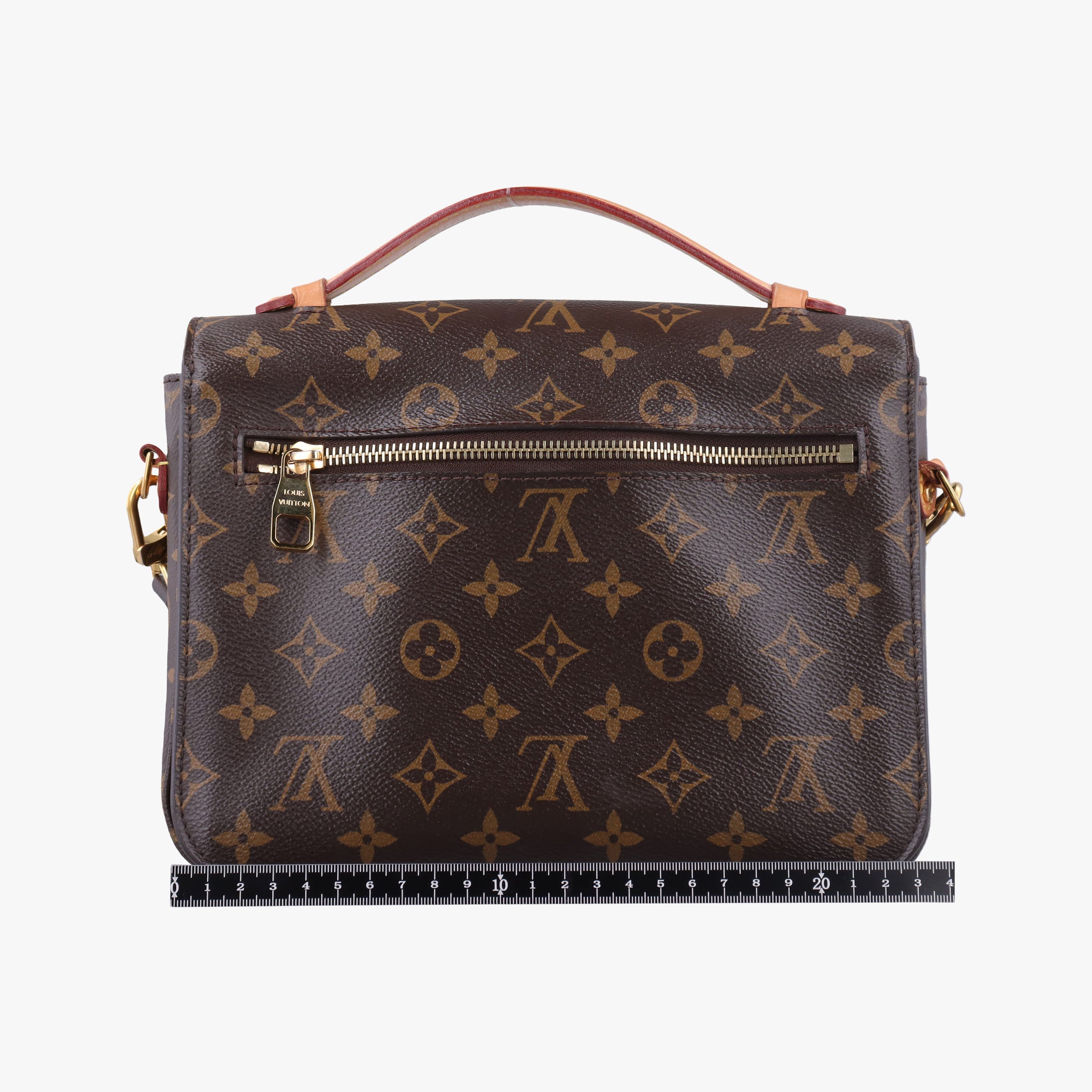 Pre-owned Louis Vuitton Pochette Metis MM Brown Monogram Canvas M44875 shoulderbag | stylenewstar