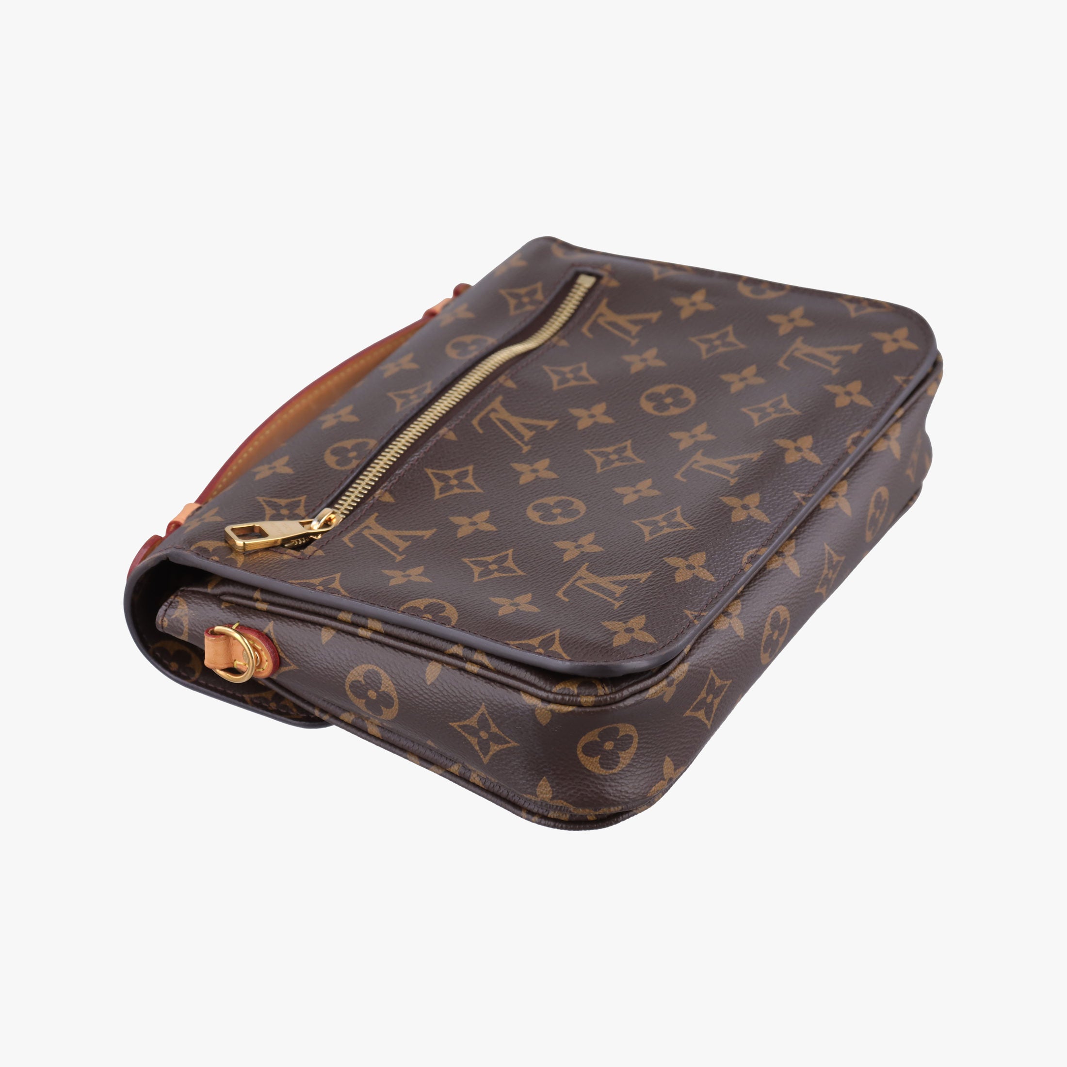 Pre-owned Louis Vuitton Pochette Metis MM Brown Monogram Canvas M44875 shoulderbag | stylenewstar