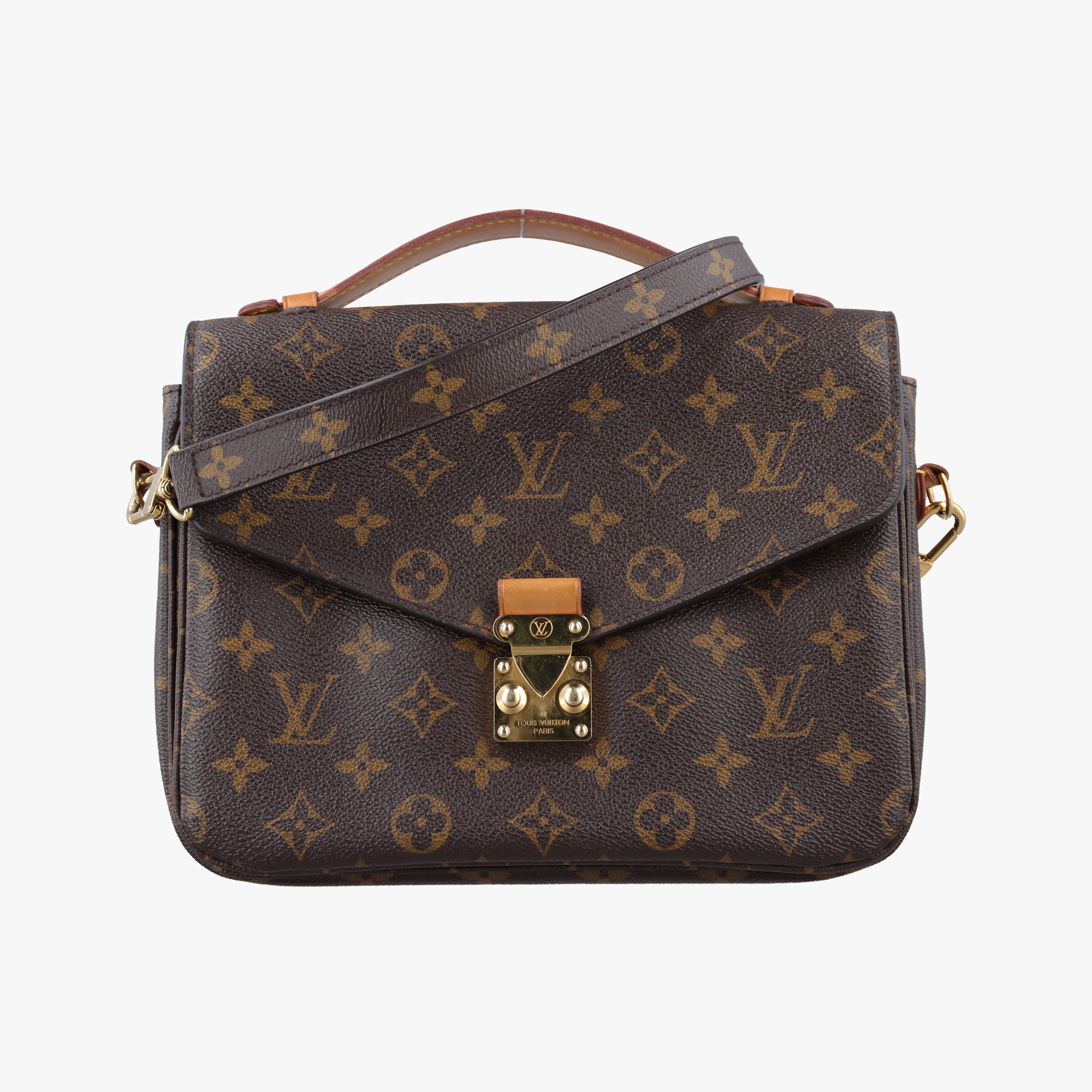 Vintage Louis Vuitton Pochette Metis MM Brown Monogram Canvas M44875 shoulderbag | stylenewstar