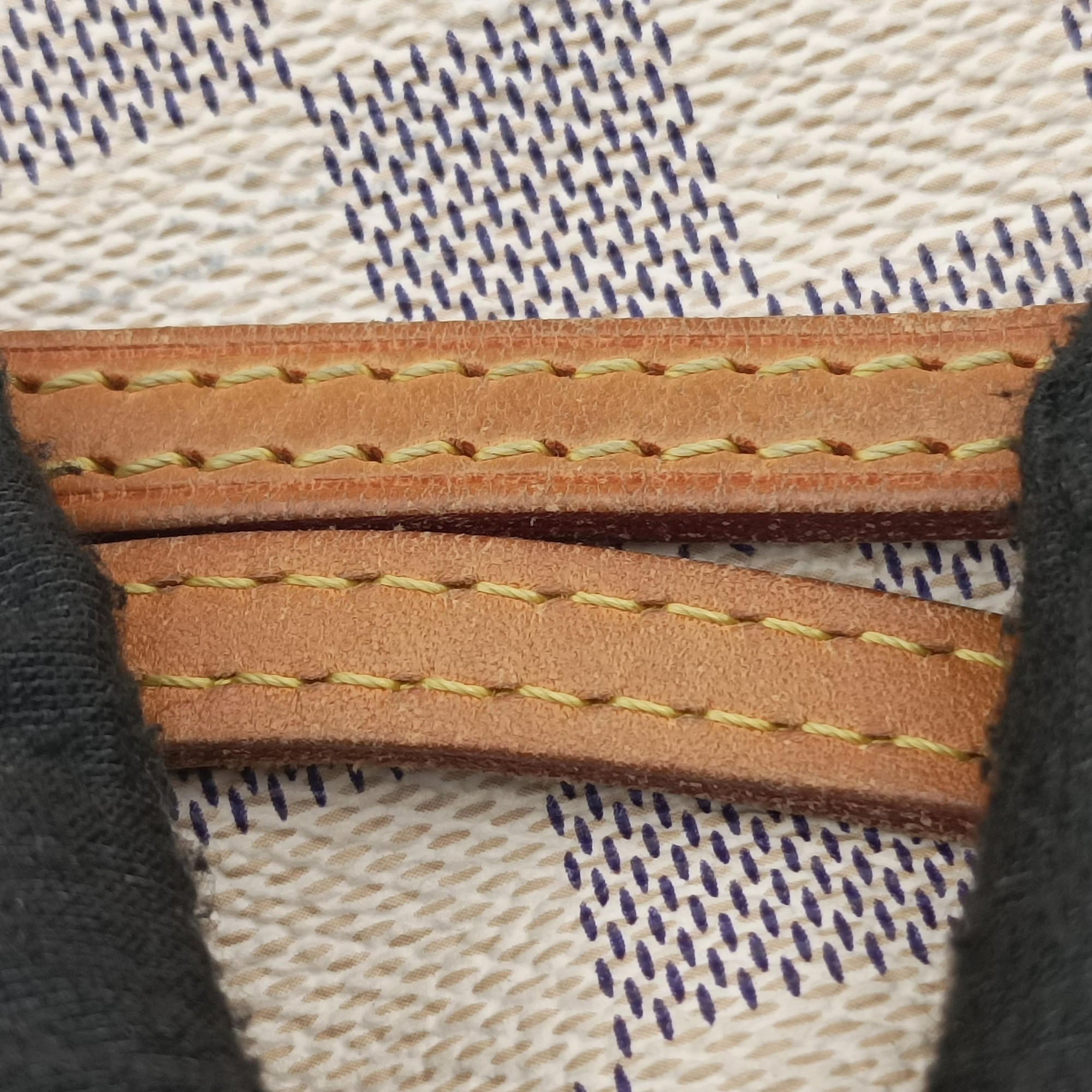 Secondhand Louis Vuitton Neverfull MM Azur Damier Canvas N51107 handbag | stylenewstar