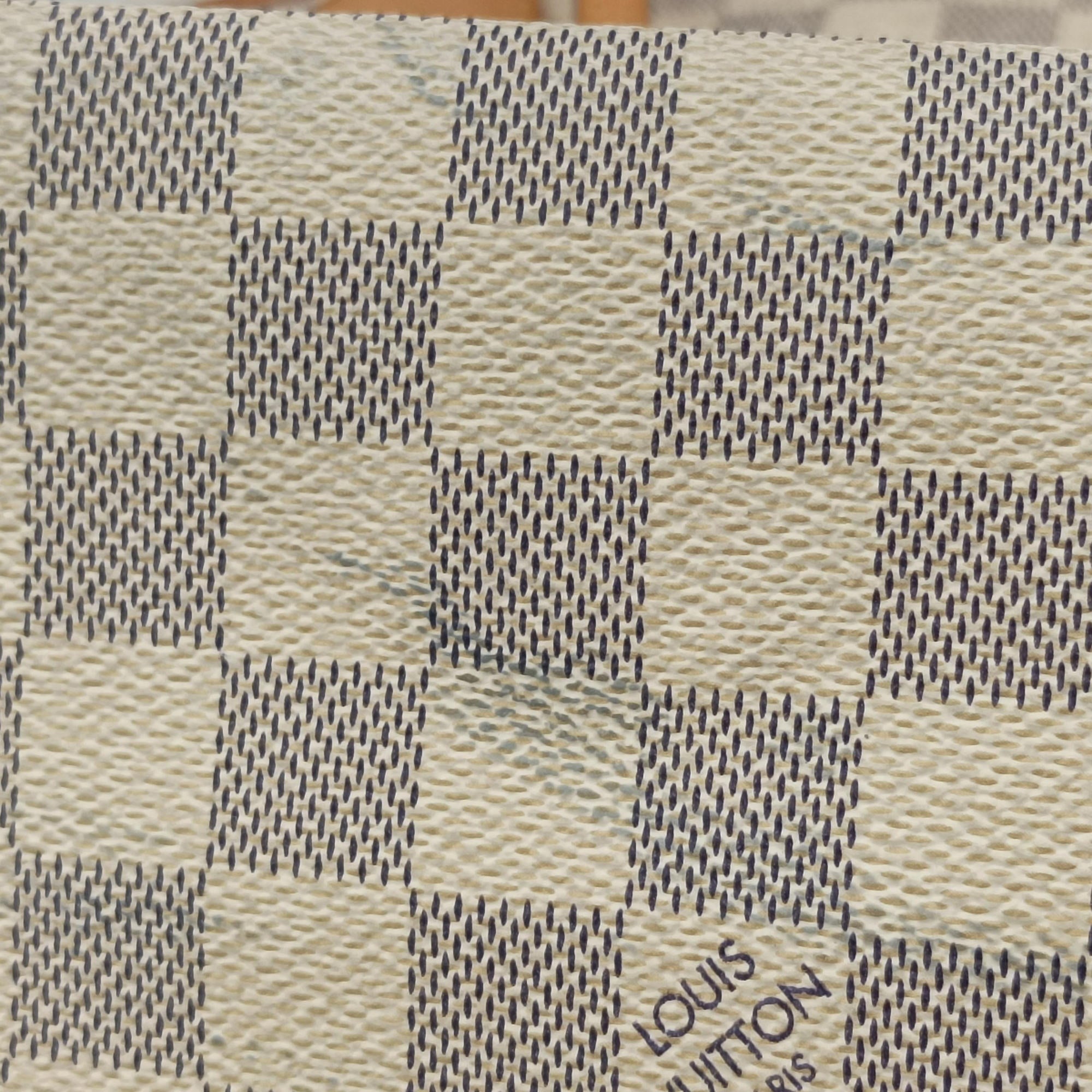 Secondhand Louis Vuitton Neverfull MM Azur Damier Canvas N51107 handbag | stylenewstar