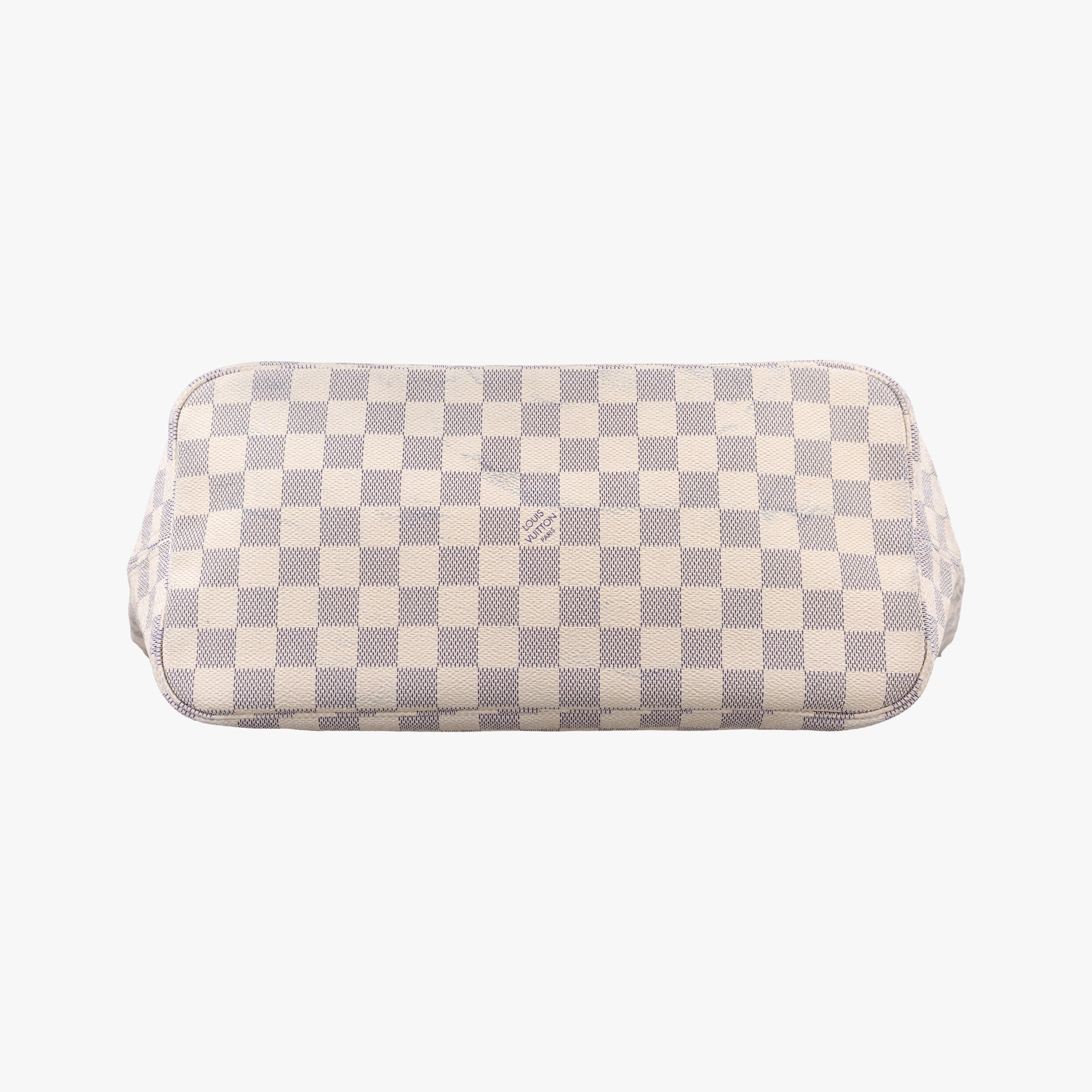 Secondhand Louis Vuitton Neverfull MM Azur Damier Canvas N51107 handbag | stylenewstar