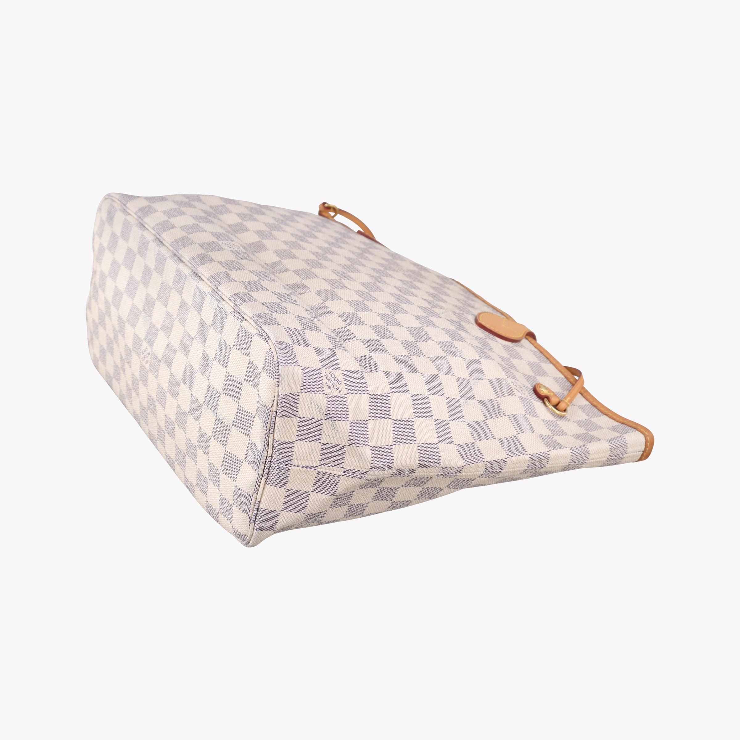Secondhand Louis Vuitton Neverfull MM Azur Damier Canvas N51107 handbag | stylenewstar