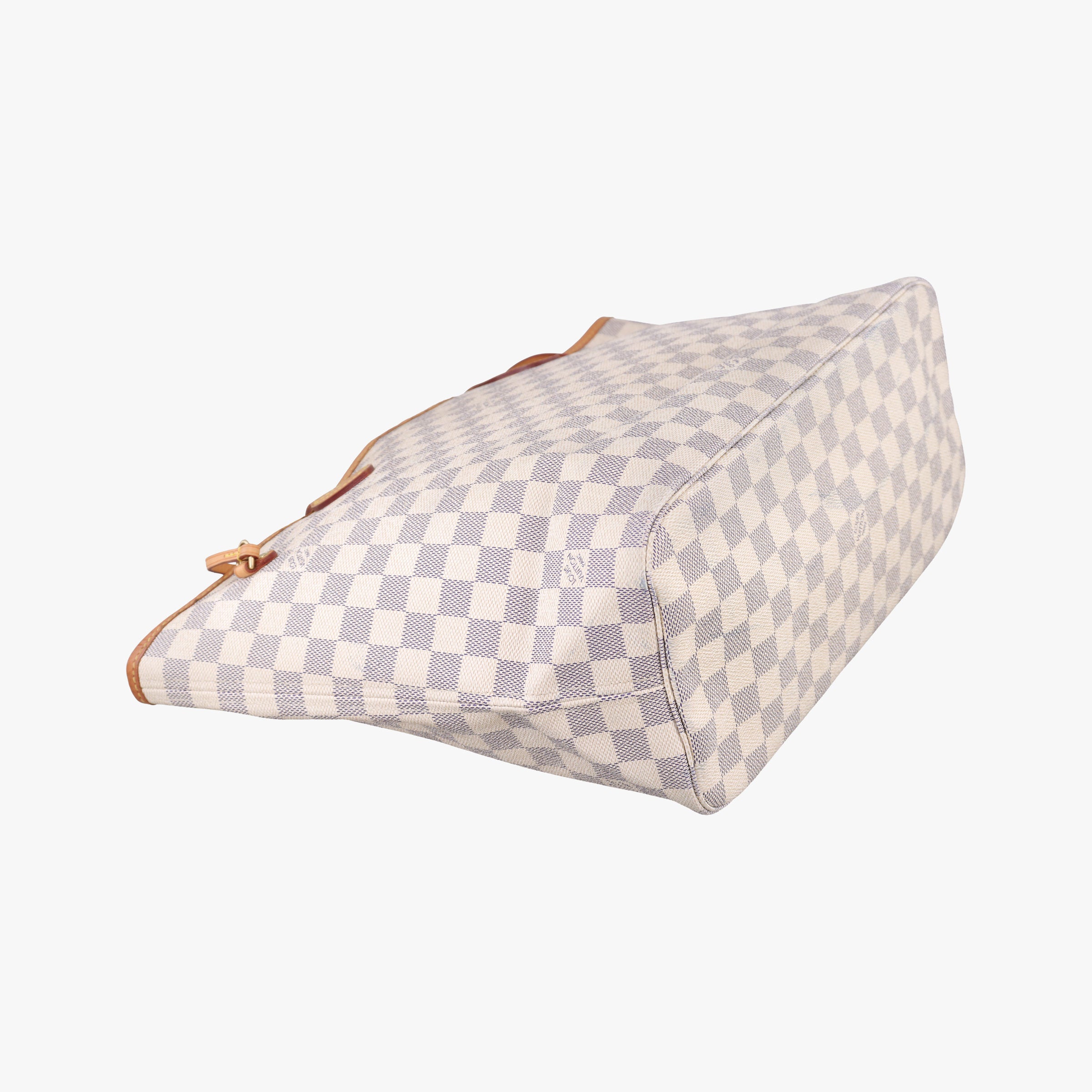 Secondhand Louis Vuitton Neverfull MM Azur Damier Canvas N51107 handbag | stylenewstar