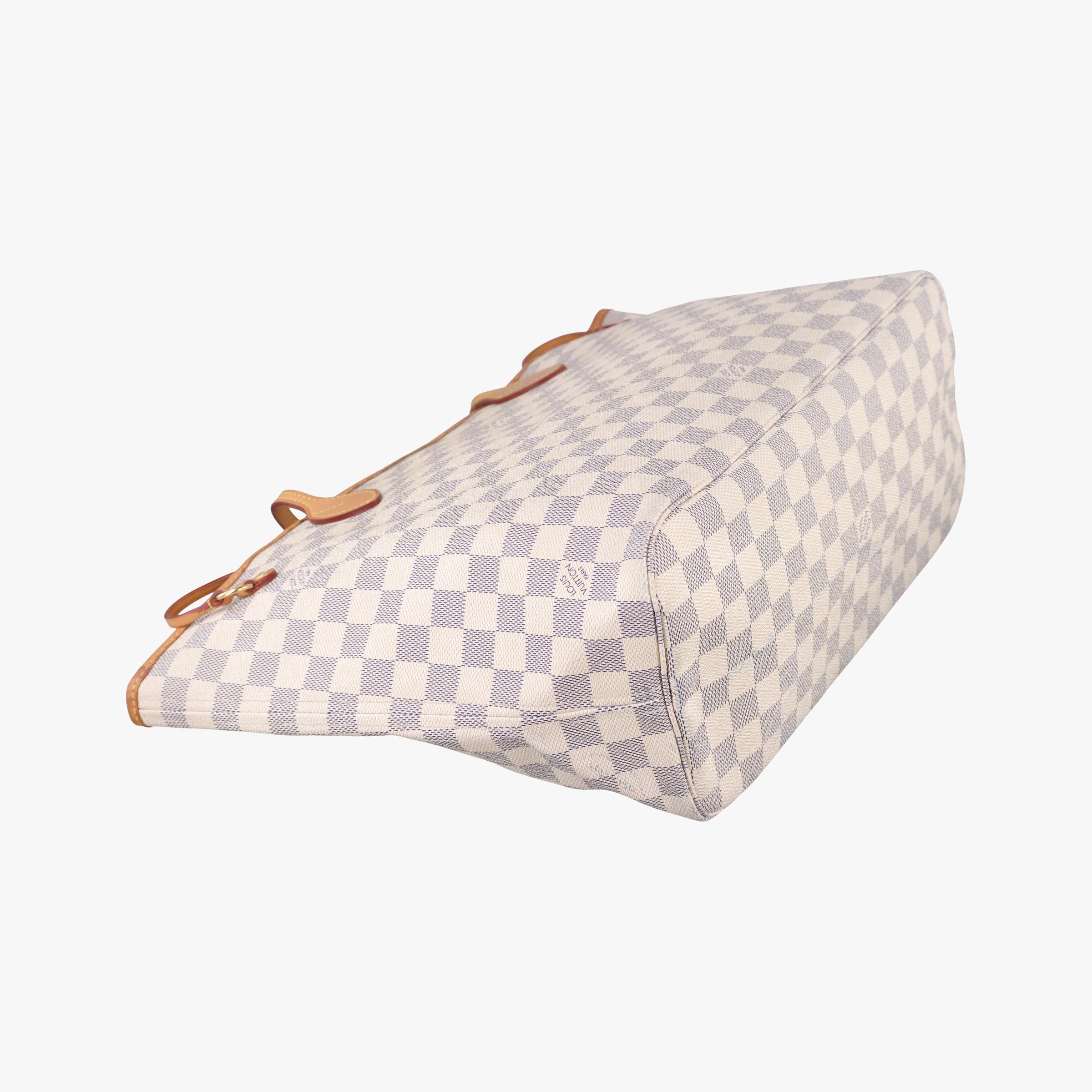 Secondhand Louis Vuitton Neverfull MM Azur Damier Canvas N51107 handbag | stylenewstar