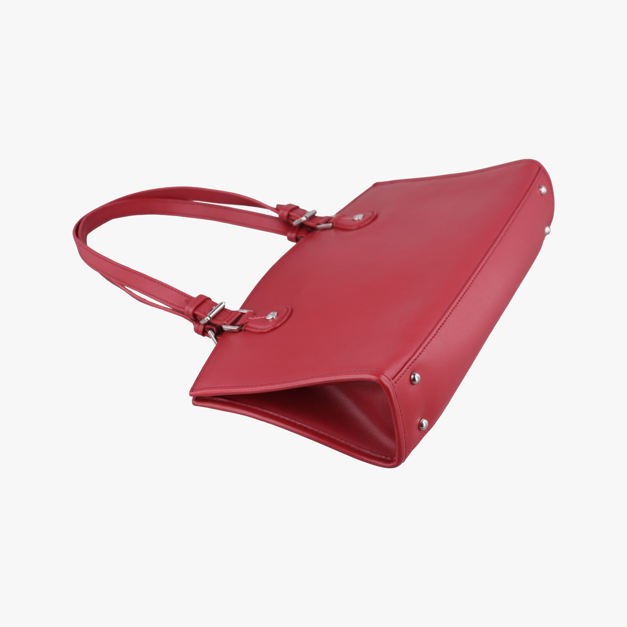 Pre-owned Christian Dior D charm Red Leather  handbag | stylenewstar