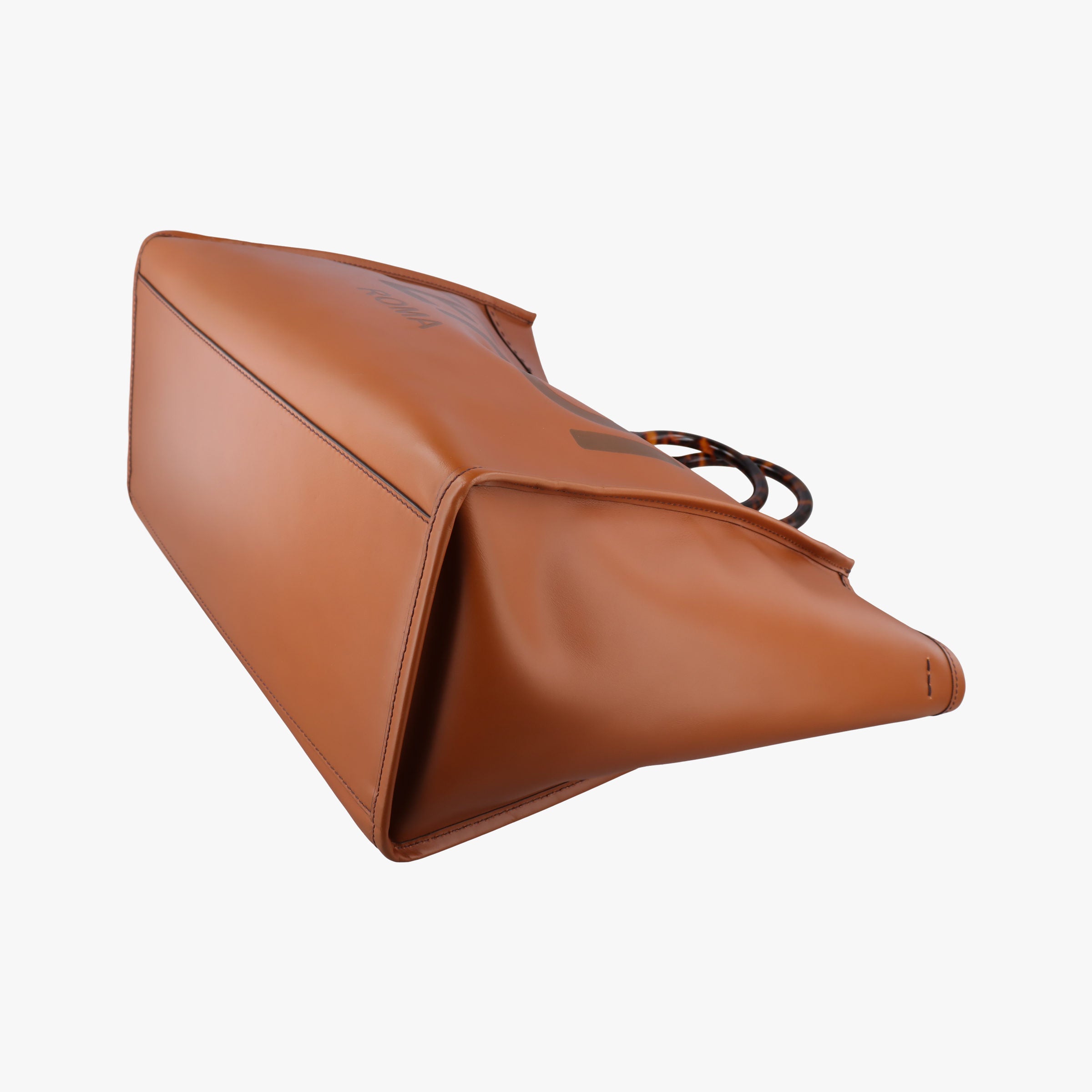 Vintage Fendi Sunshine Brown Leather 8BH372 handbag | stylenewstar