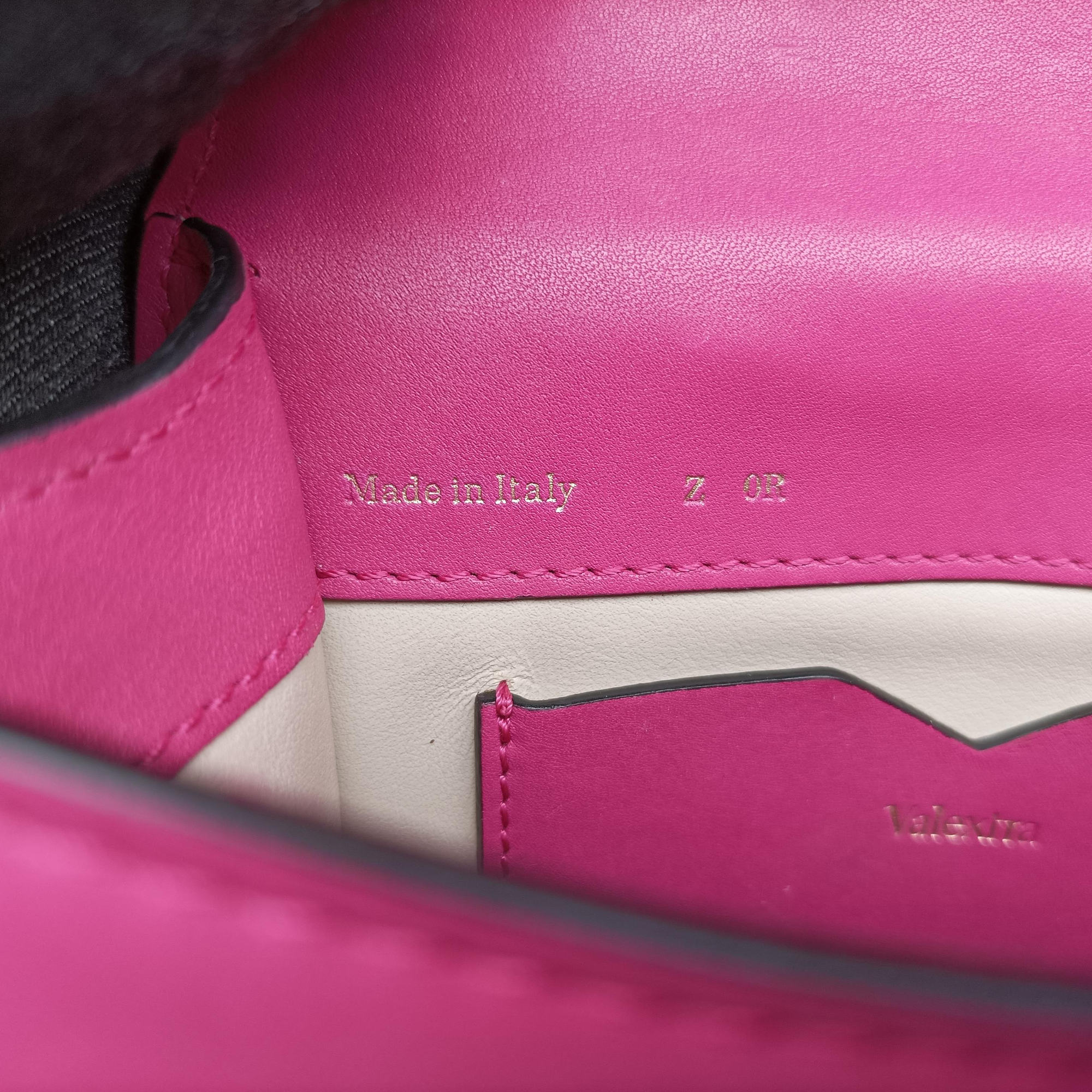 Pre-owned Valextra Iside Rose Leather  shoulderbag | stylenewstar
