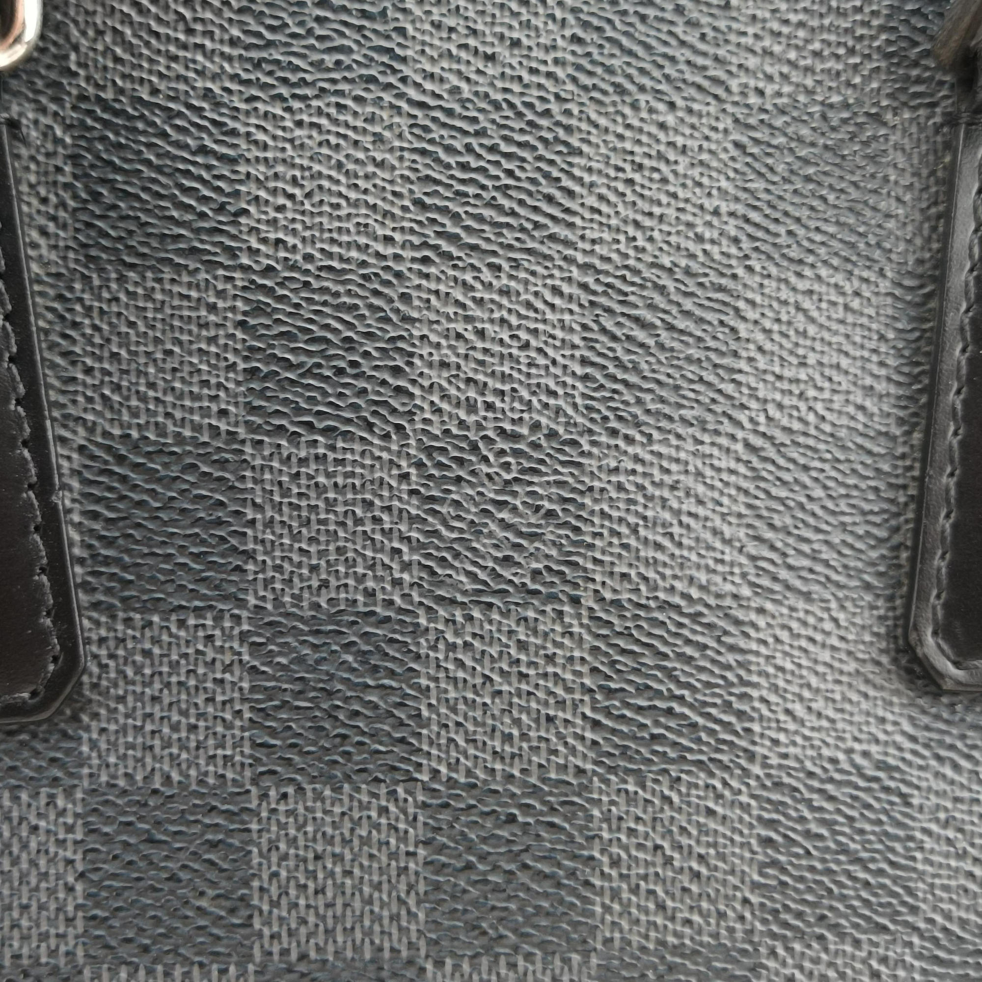 Secondhand Louis Vuitton Porte Documents Jour Noir Damier Graphite N48224 handbag | stylenewstar