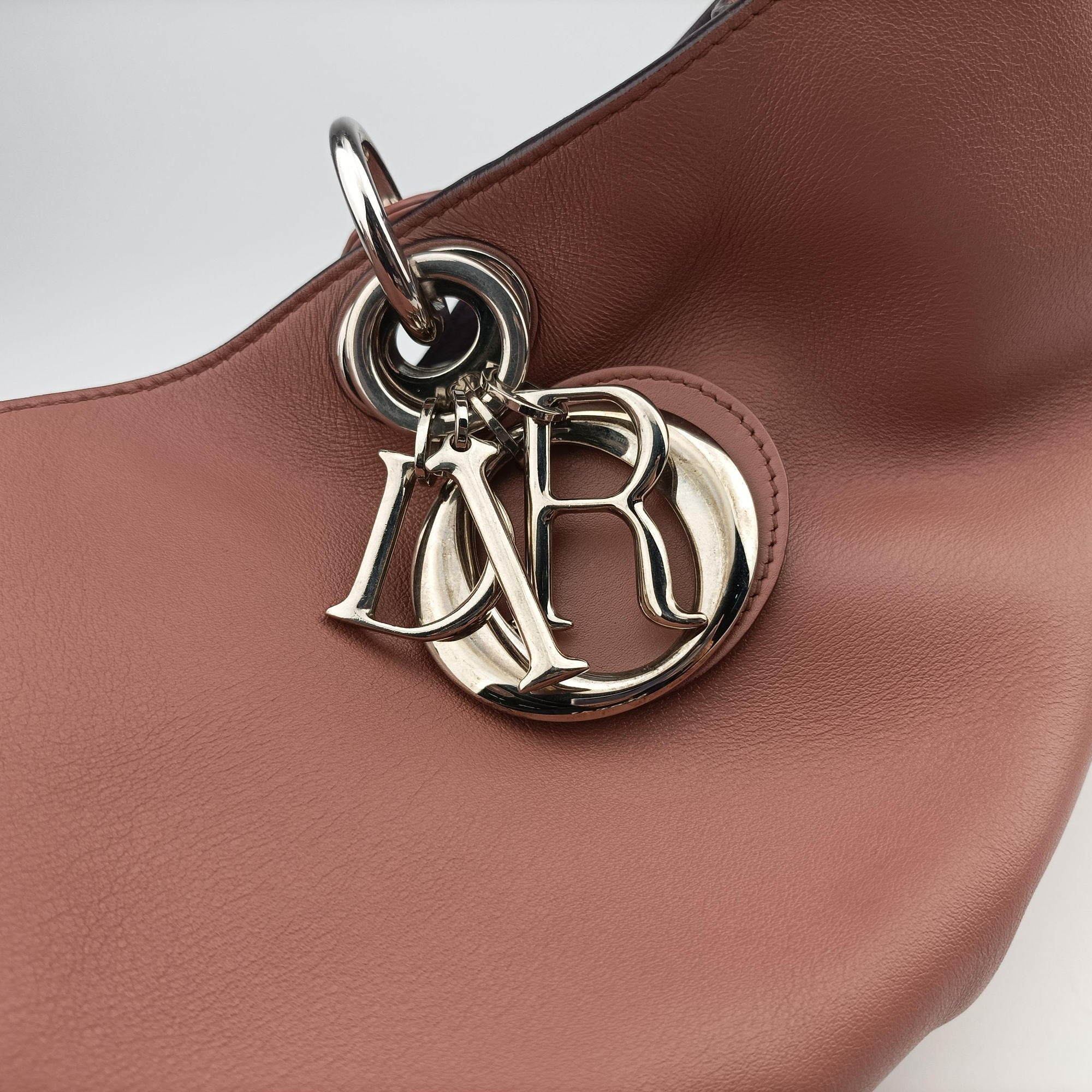 Vintage Christian Dior Diorissimo Brown Leather  shoulderbag | stylenewstar