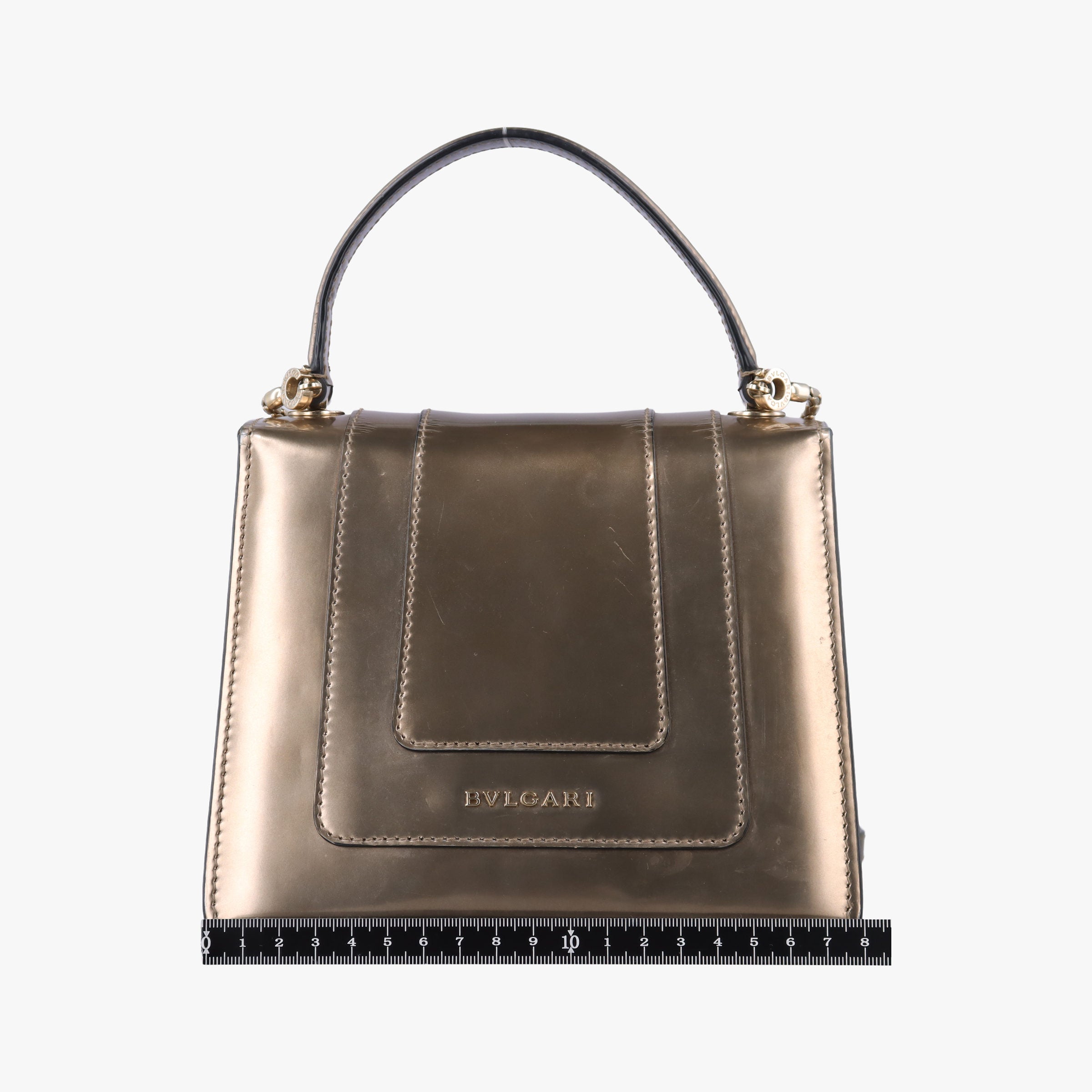 Pre-owned Bvlgari SERPENTI FOREVER Golden Enamel  shoulderbag | stylenewstar