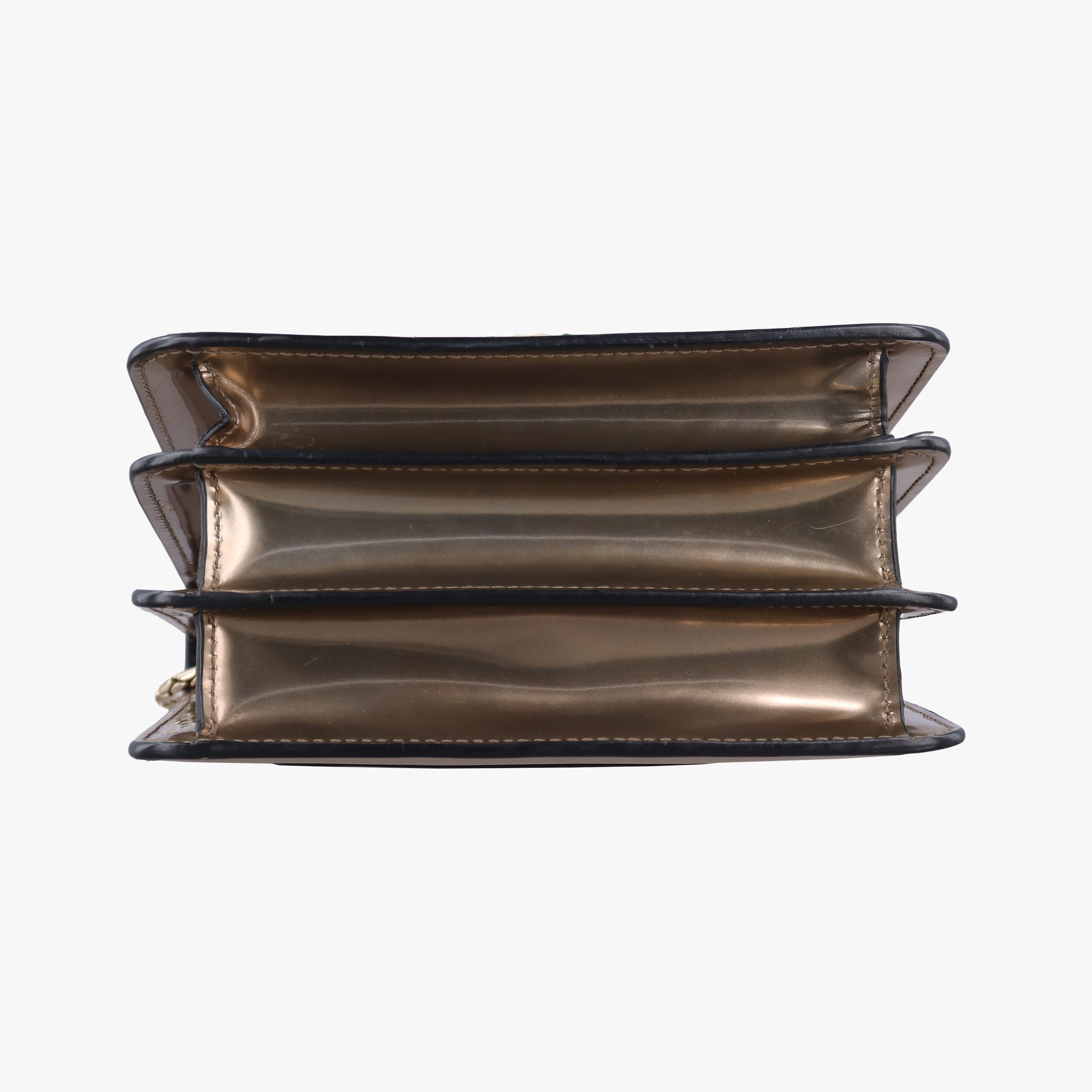 Pre-owned Bvlgari SERPENTI FOREVER Golden Enamel  shoulderbag | stylenewstar