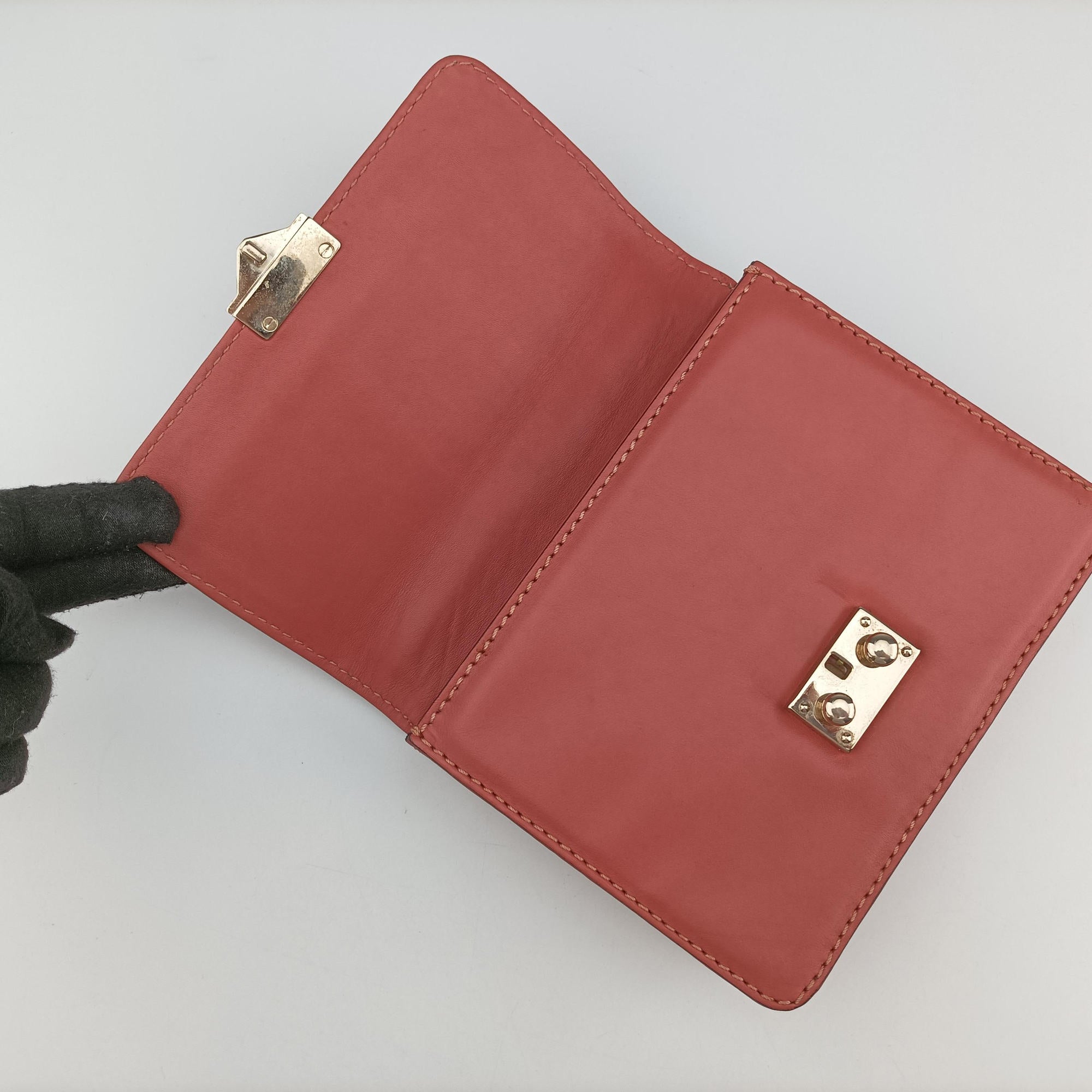 Pre-owned Valentino Cabana Orange leather  shoulderbag | stylenewstar