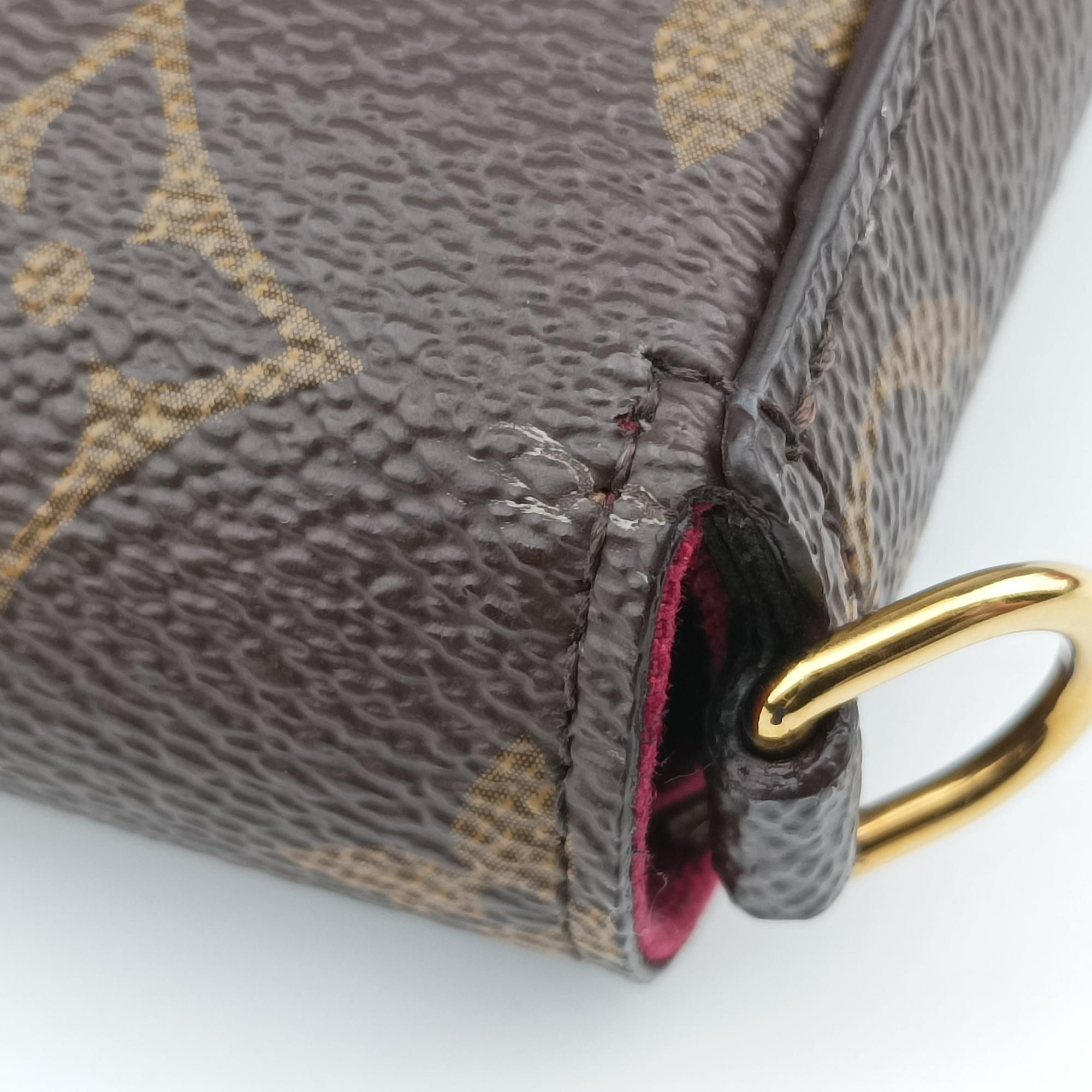 Pre-owned Louis Vuitton Pochette Felicie Brown Monogram Canvas M61276 shoulderbag | stylenewstar