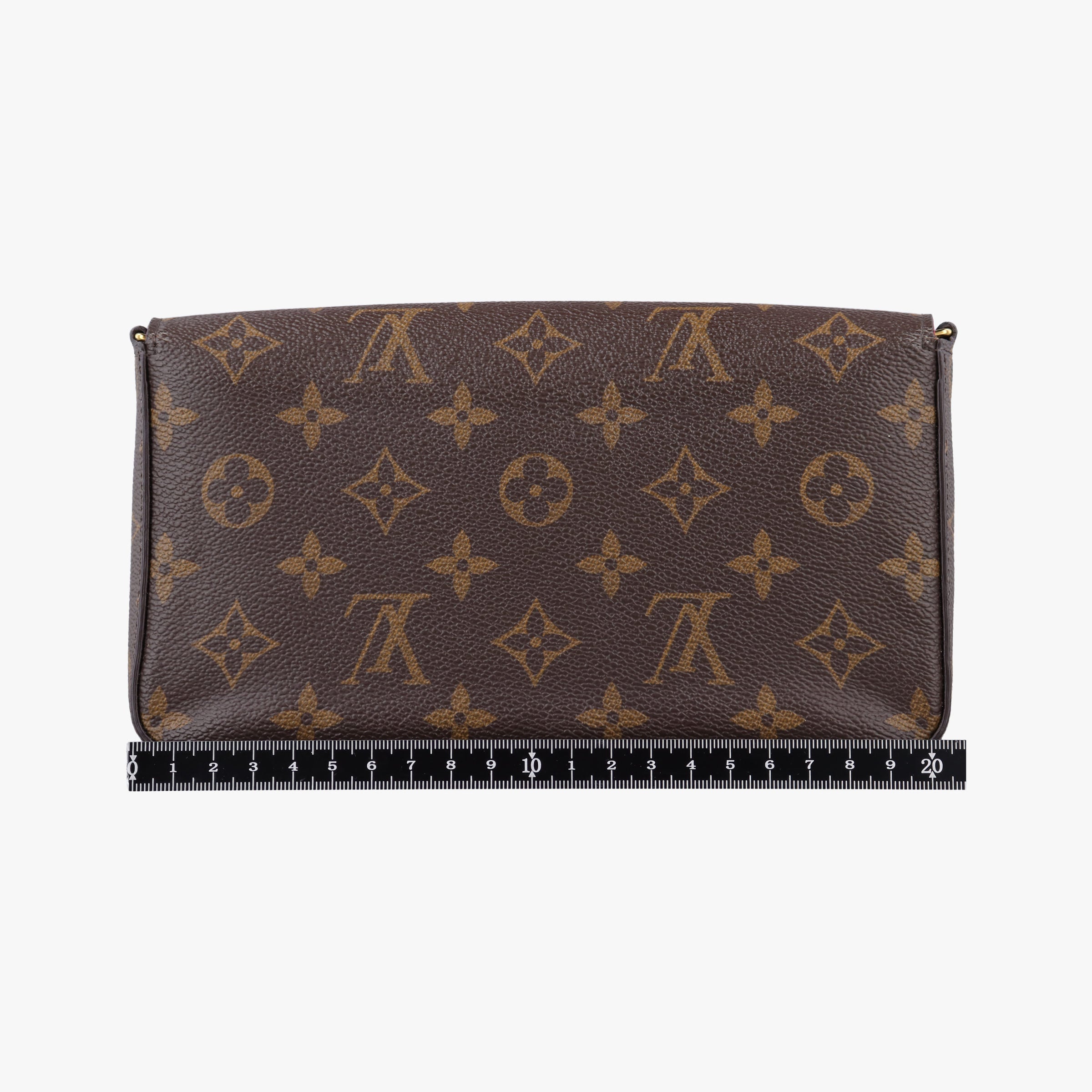 Pre-owned Louis Vuitton Pochette Felicie Brown Monogram Canvas M61276 shoulderbag | stylenewstar
