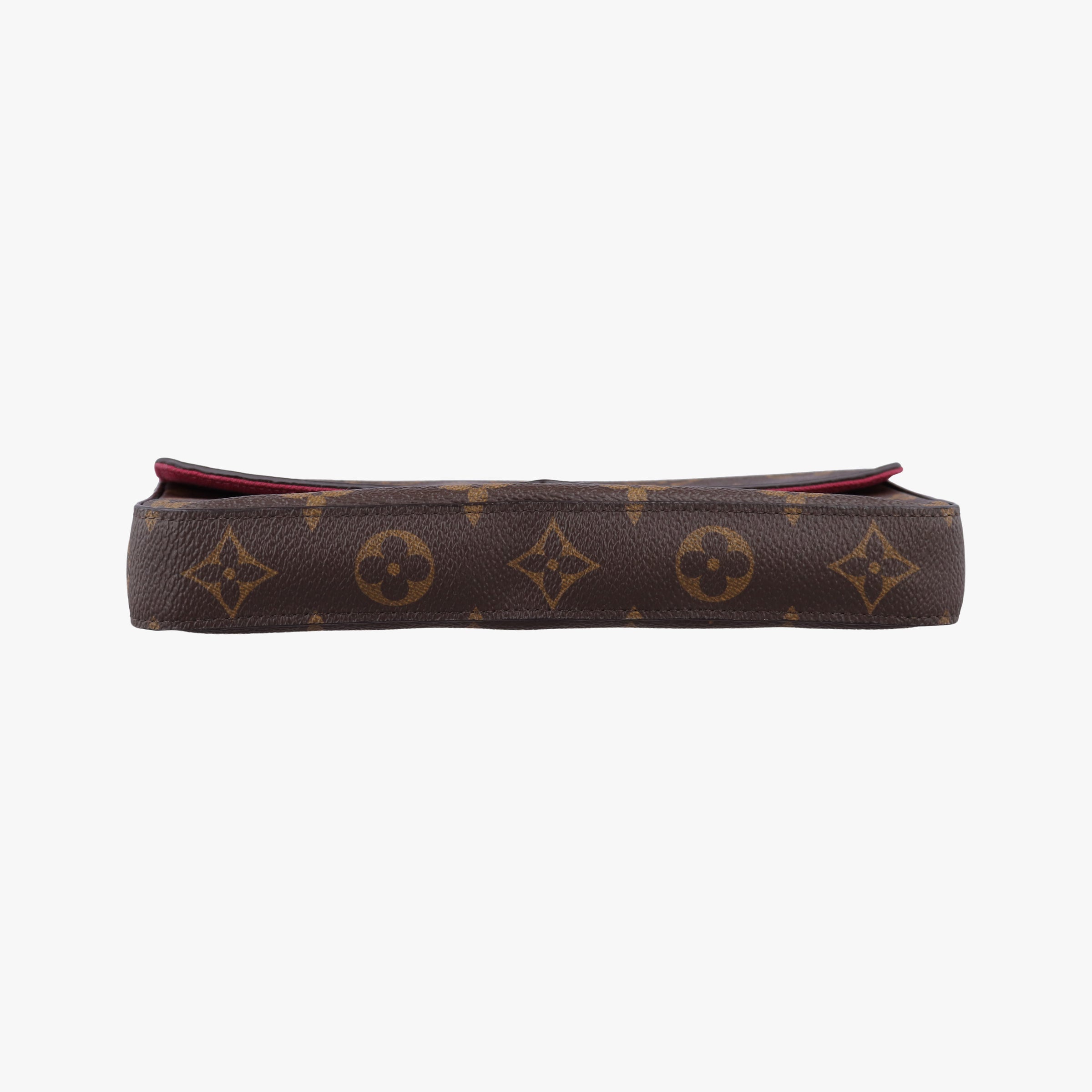 Pre-owned Louis Vuitton Pochette Felicie Brown Monogram Canvas M61276 shoulderbag | stylenewstar